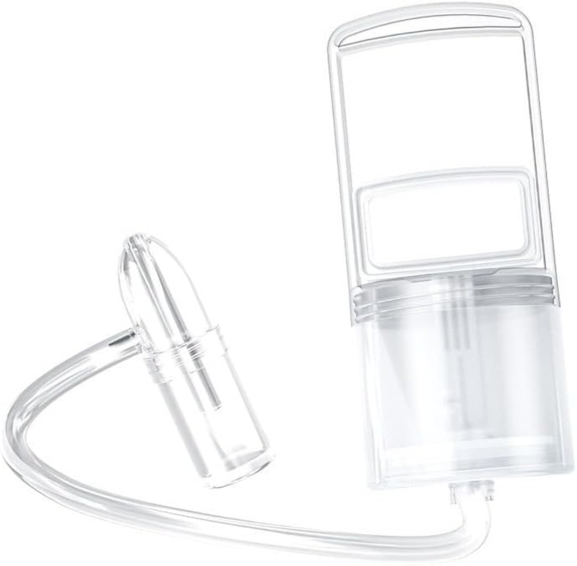 Nasal Aspirator for Baby, Portable Hand Puller Nose Sucker, Quiet Suction Easy to Operate | Reusable | Soft Silicone Nose Cleaner for Fast and Effective Relief of Nasal Congestion in Infant.