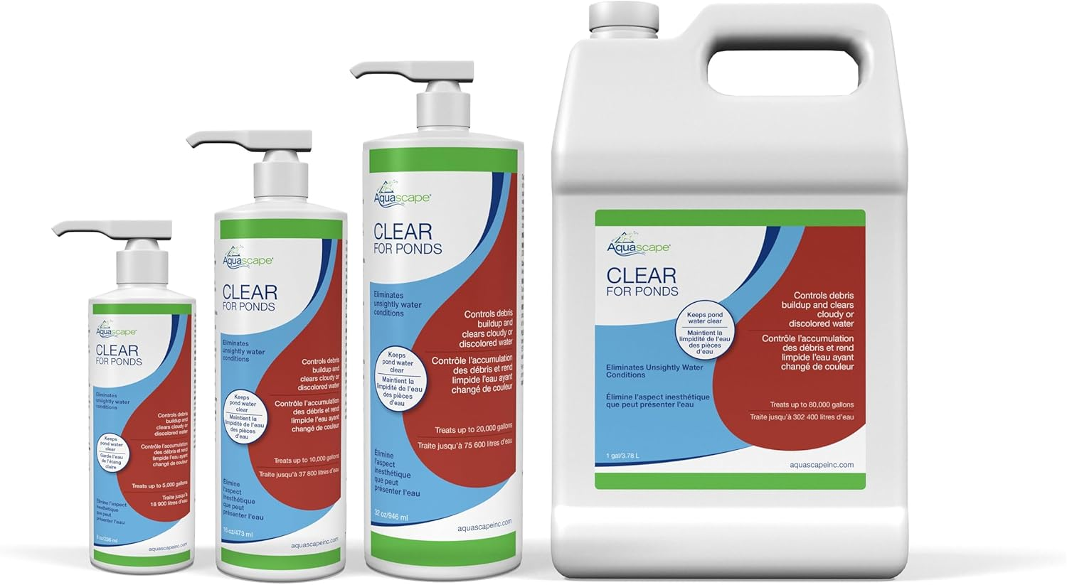 Aquascape Clean Ponds Water Treatment, 3.78 Litre