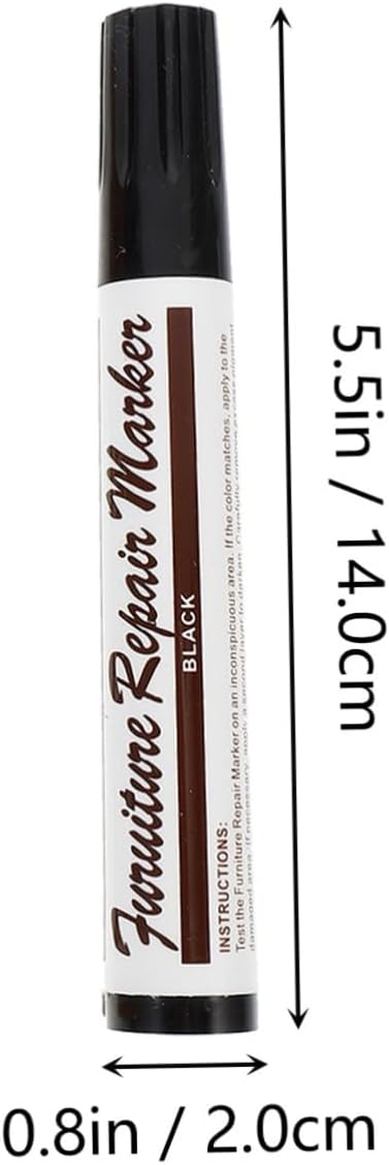 LALAFINA 12Pcs Wood Filler Floor Scratch Repair Kit Touch up Repair Pens Wood Stains Marker for Furniture Woodworking image number 3