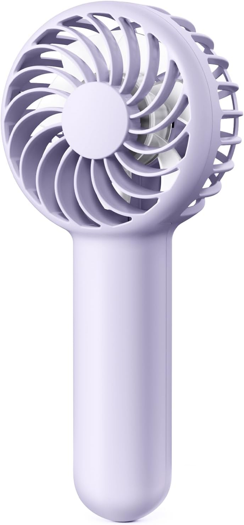 Gaiatop Mini Portable Handheld Fan, 3 Speed Powerful Battery Operated, Small USB Rechargeable Personal Fan for Makeup Eyelash, Camping Beach Airplane Travel Essentials for Women Girls - Pink image number 3