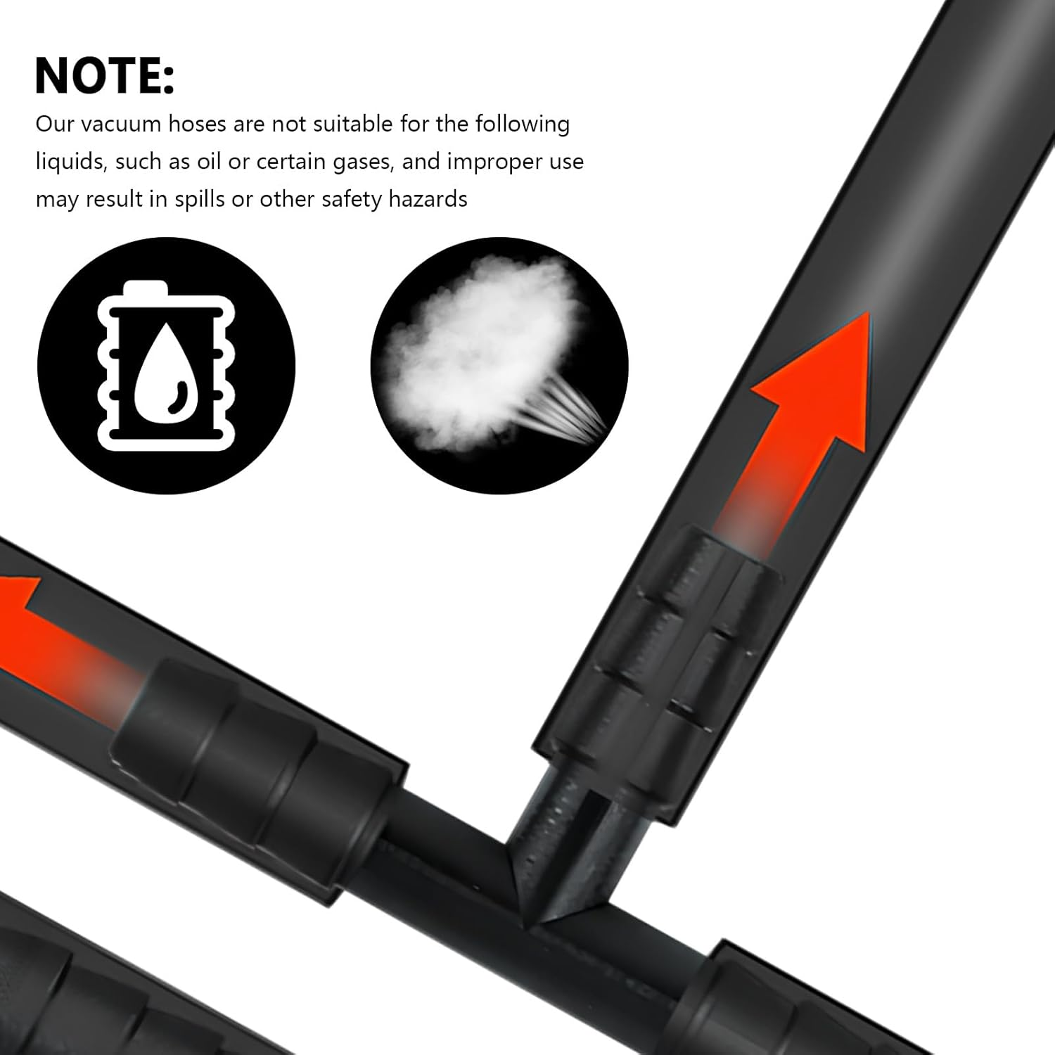 6PCS 5Ft Silicone Vacuum Hose Kit with 64PCS Connectors,100Psi Vacuum Hose Automotive Parts Include 1/8" 5/32" 3/16" 1/4" 5/16" 3/8" Id,Silicone Tubing for Auto Line Replacement image number 6