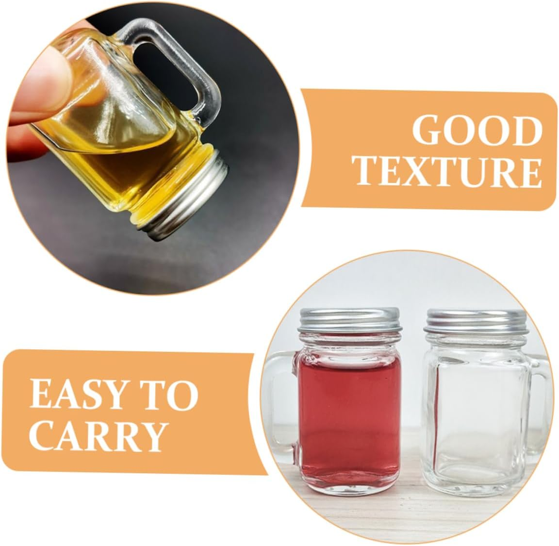 Ciieeo 16Pcs Decorative Perfume Bottle Empty Sample Bottle for Essential Oil Perfume image number 1