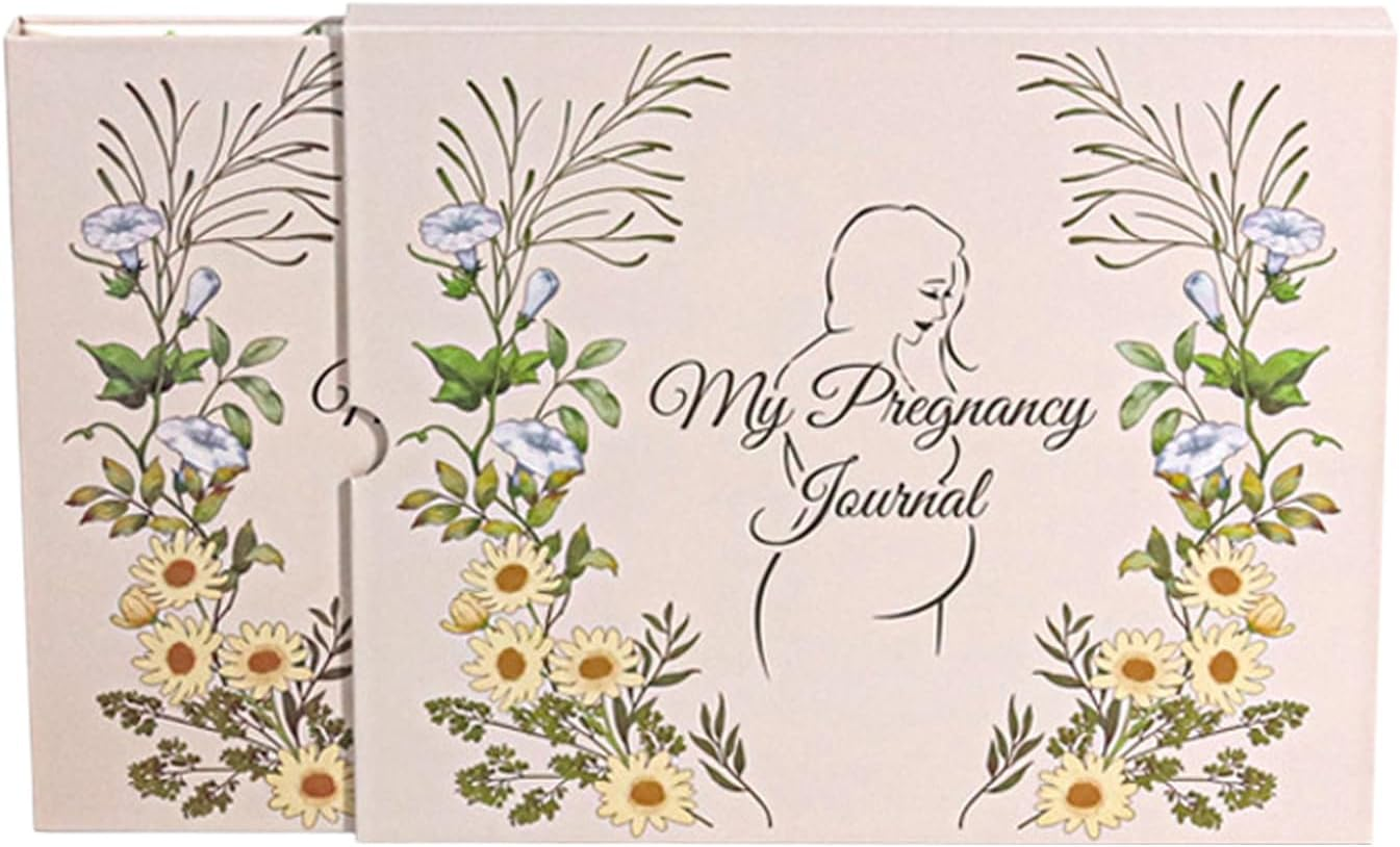 Pregnancy Journal Memory Book - Pregnancy Journal Book for Expecting Mom | Milestone Parenting Diary Keepsake Expecting Scrapbook for Childbirth Parents Baby Shower image number 6