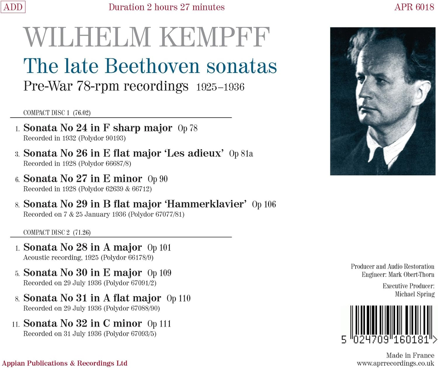 Beethoven: Late Sonatas image number 1