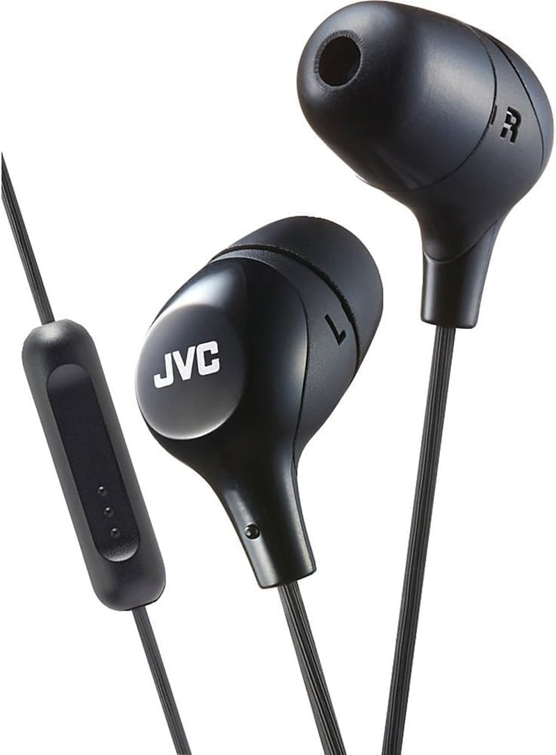 JVC HAFX38MP Marshmallow Earphones with Microphone & In-Line Remote (Pink)