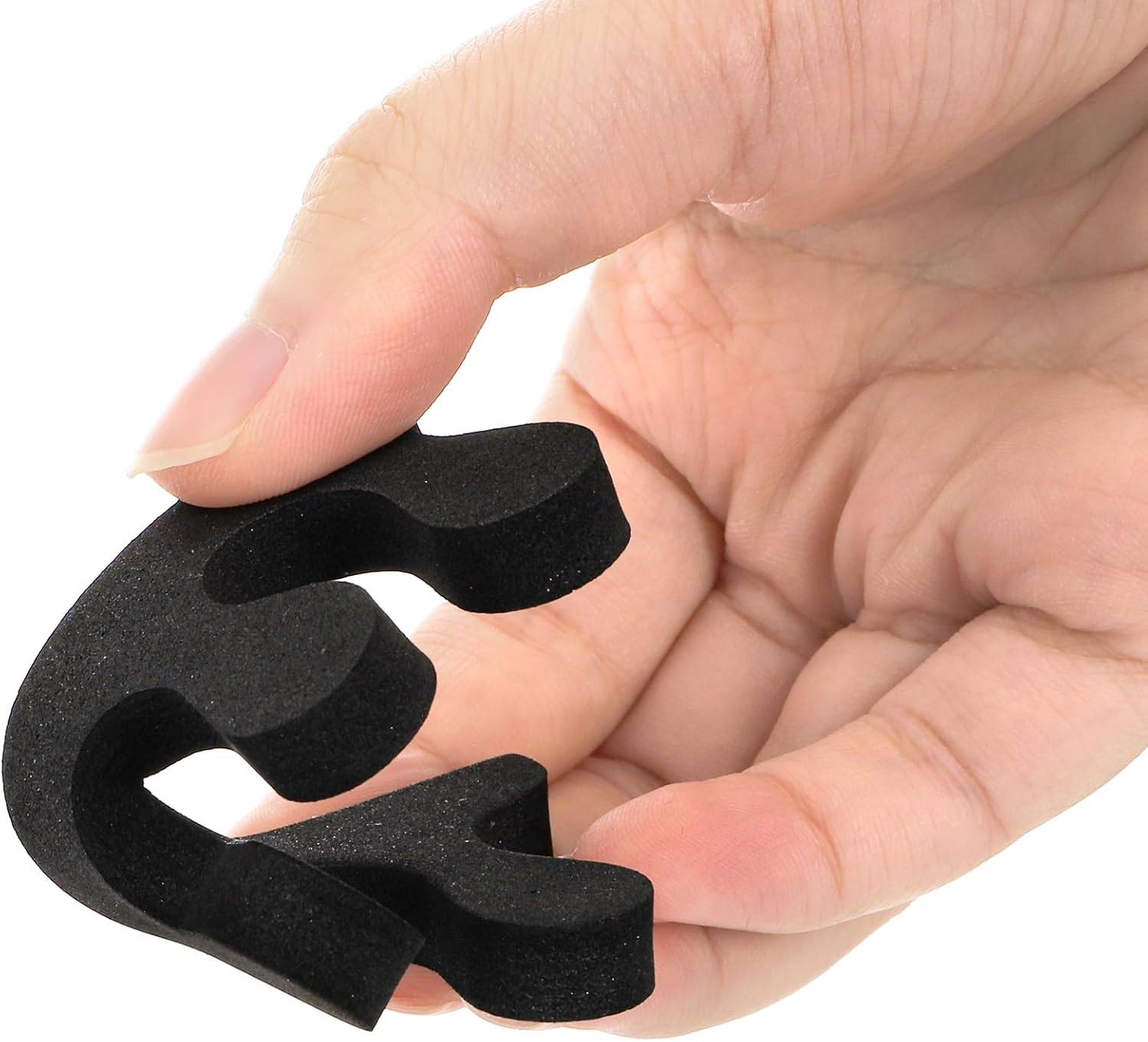 Covzoe 600 Pieces/300 Pair Toe Separators Kit, Sponge Toe Spacers Pedicure Tool for Women, Toe Spreaders Finger Dividers for Nail Art Painting Polishing Spa image number 1