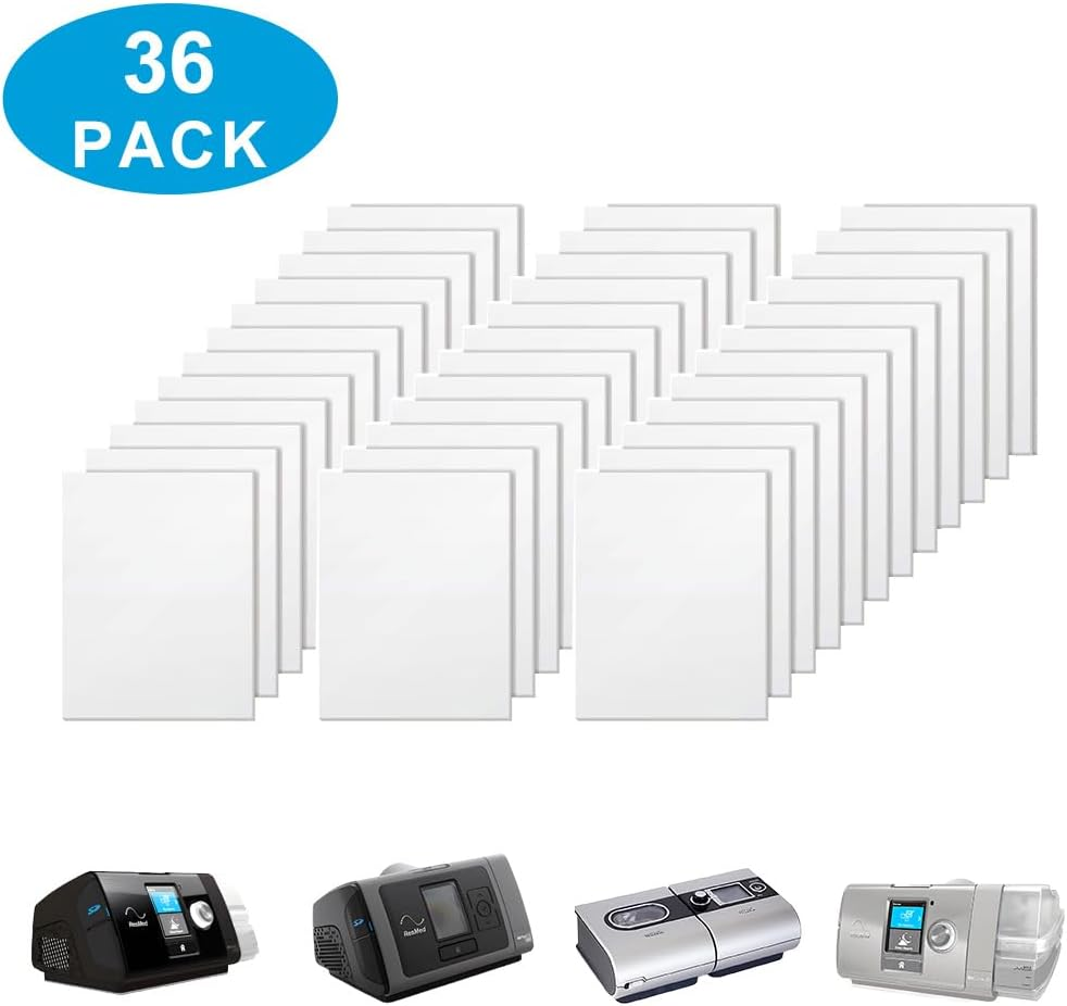 CPAP Filters - Compatible with Resmed Airsense 10, Airsense 10, Aircurve 10, Resmed Airsense 10 Supplies, S9 Series & More (36P) image number 3