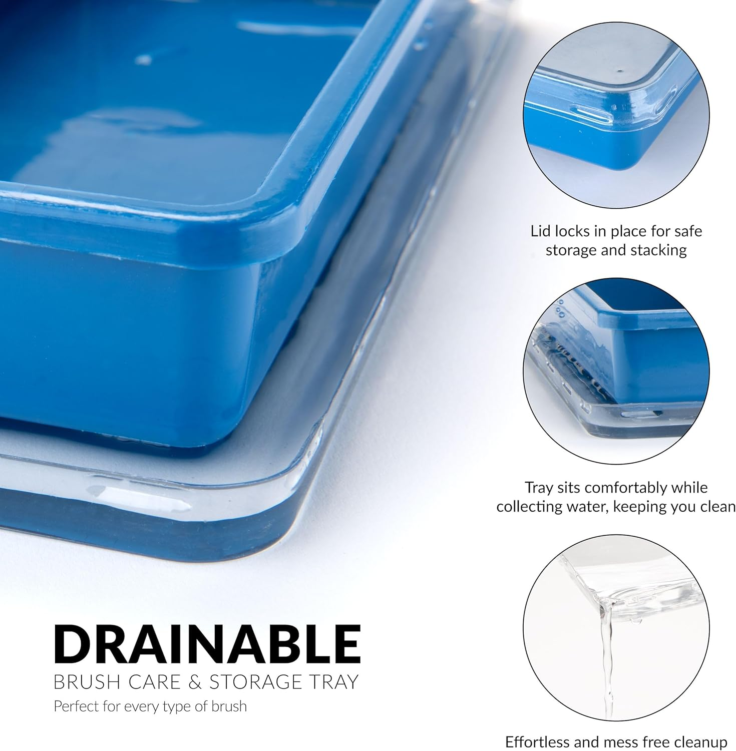 Royal Brush Gold Taklon Paint Brush Super Value Pack, Assorted Sizes, 120 Brushes image number 1