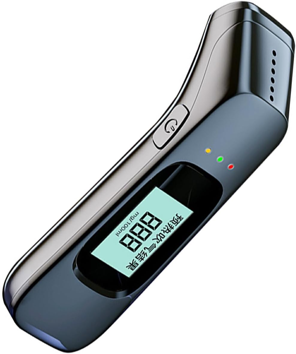 Stable Performance Breathalyzer Tester with LED Display Screen Professional ABS for Adult Portable Digital Spirit LCD image number 4