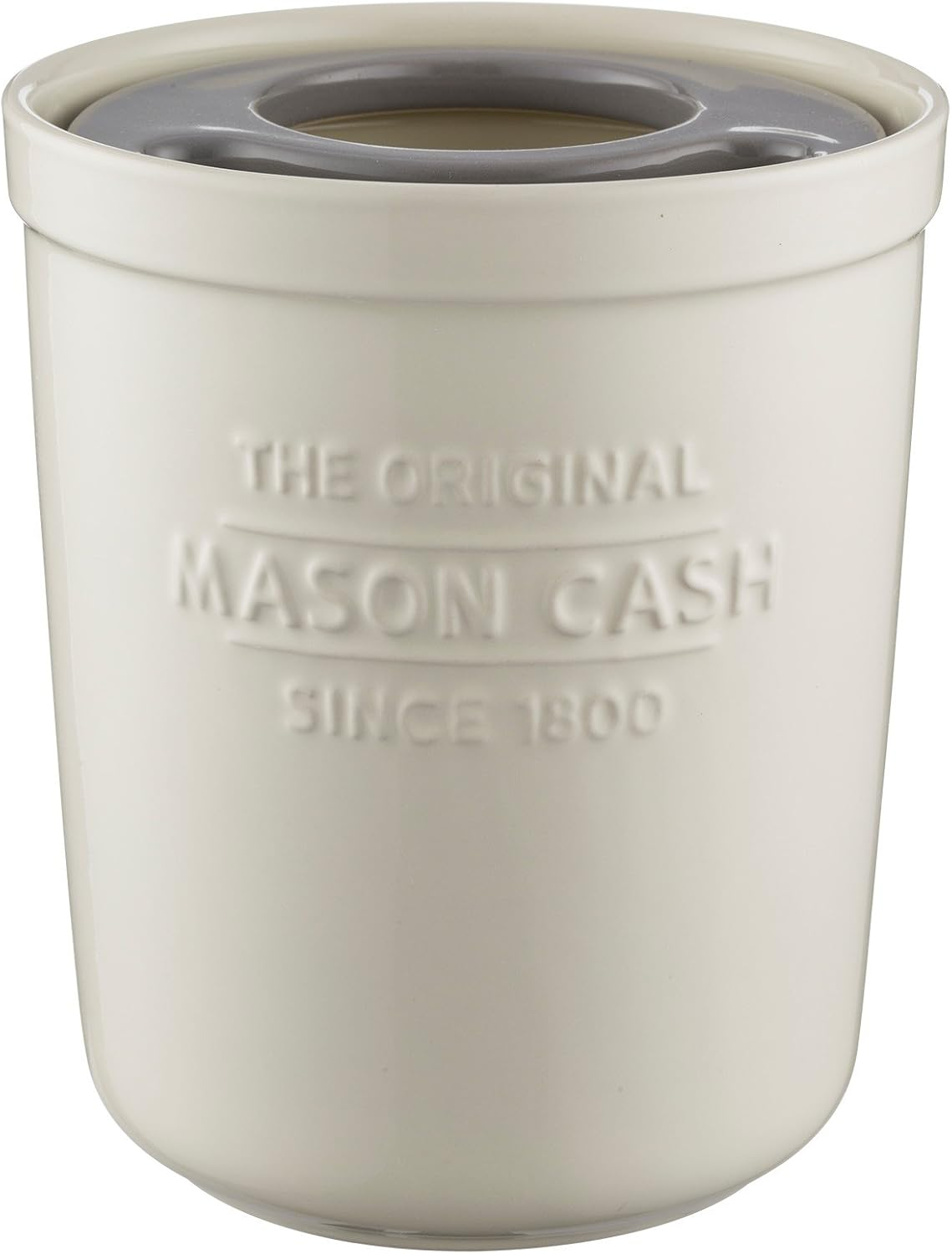 Mason Cash Innovative Kitchen Stoneware Utensil Pot, 1.8L, White 28496, 16 X 16 X 20 Cm image number 3