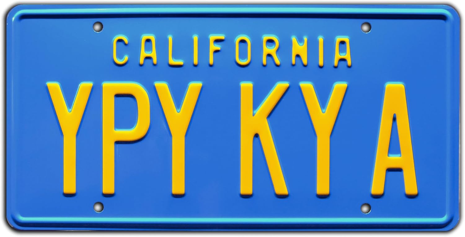 Die Hard | Yippee Ki Yay | Metal Stamped License Plate image number 4