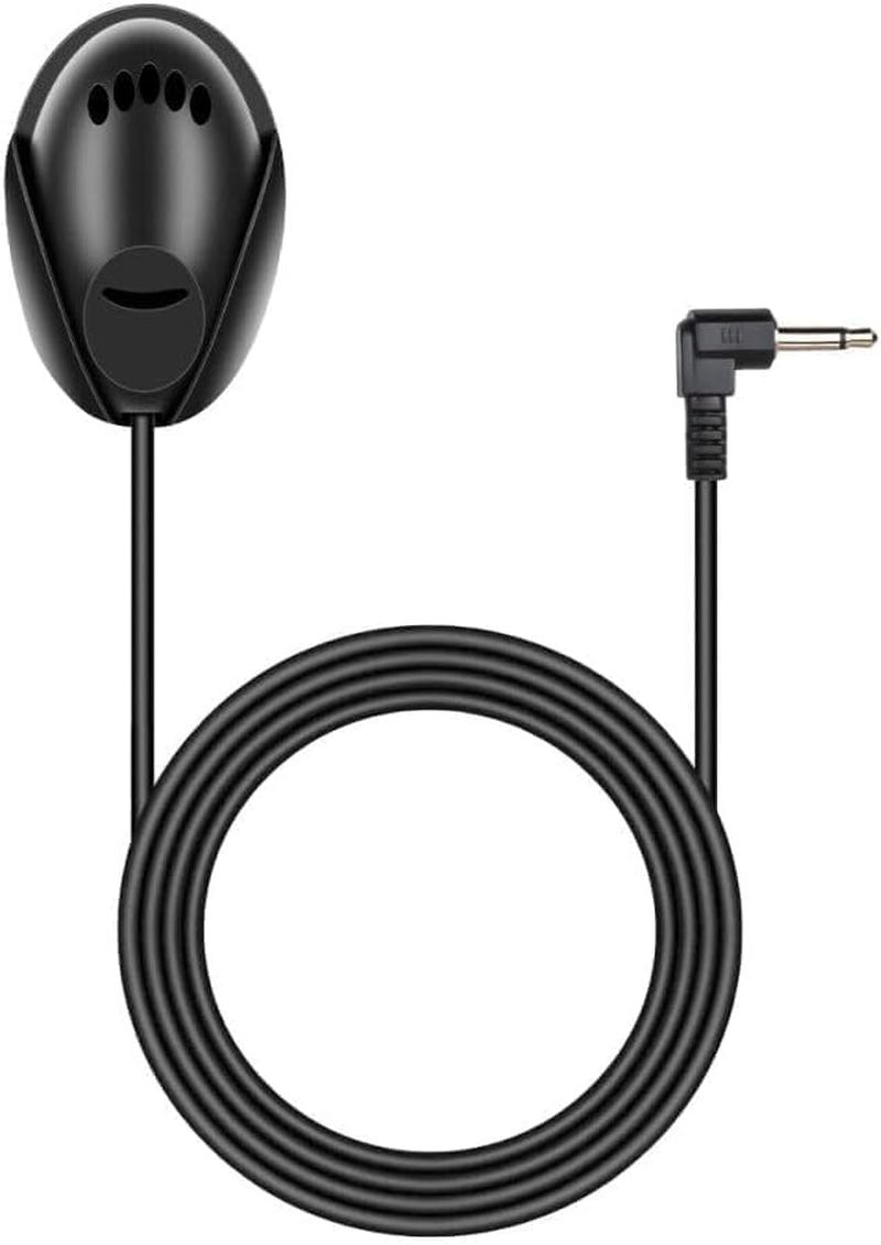 Car Microphone, 3.5 MM External Microphone Mic for PC Phone DVD Car Stereo Radio Navigation image number 1