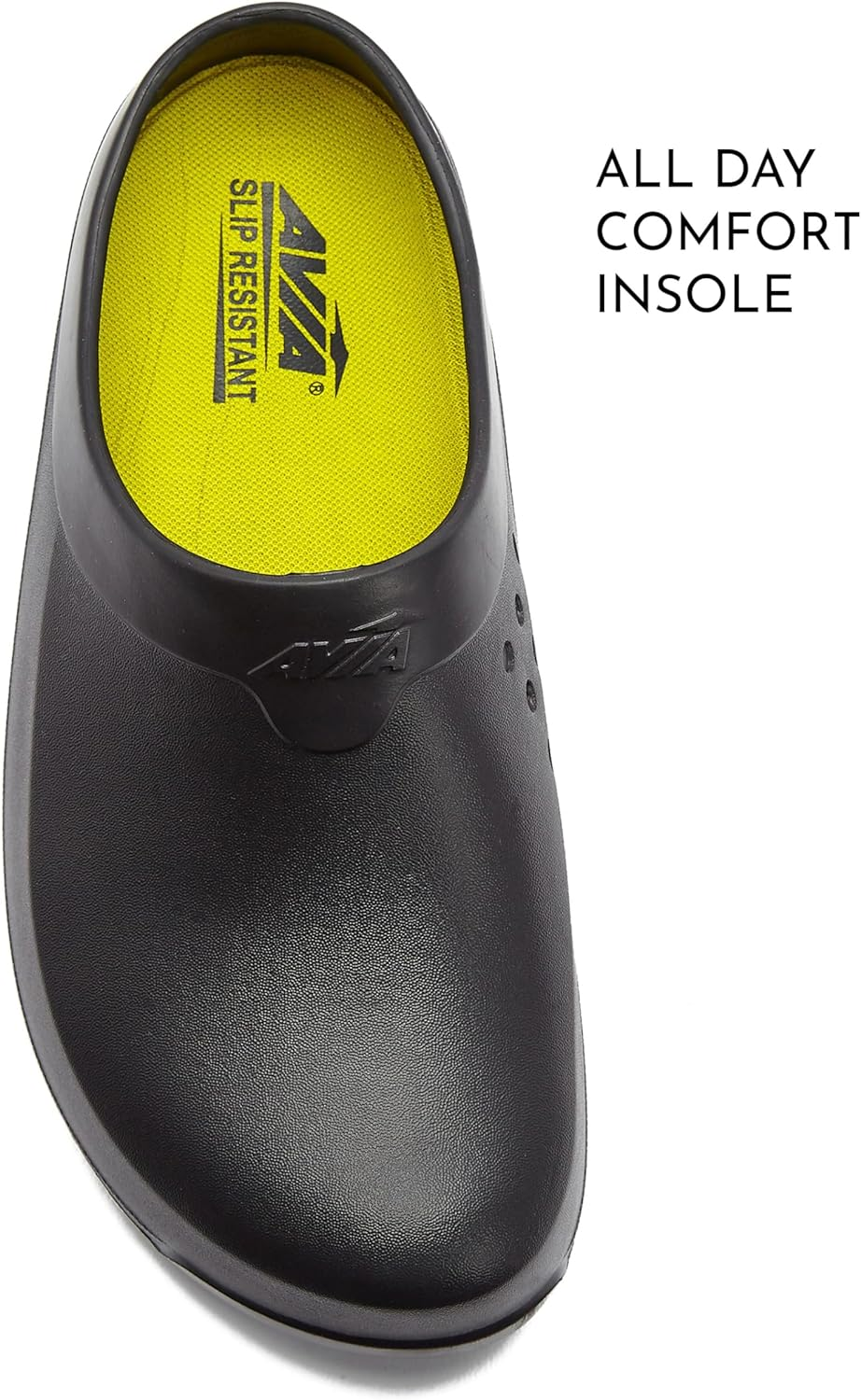 Avia Flame Men'S Clogs, Slip Resistant Shoes for Men Food Service, Non Slip Restaurant and Chef Shoes Men Slip Resistant for Kitchen Work or Nursing