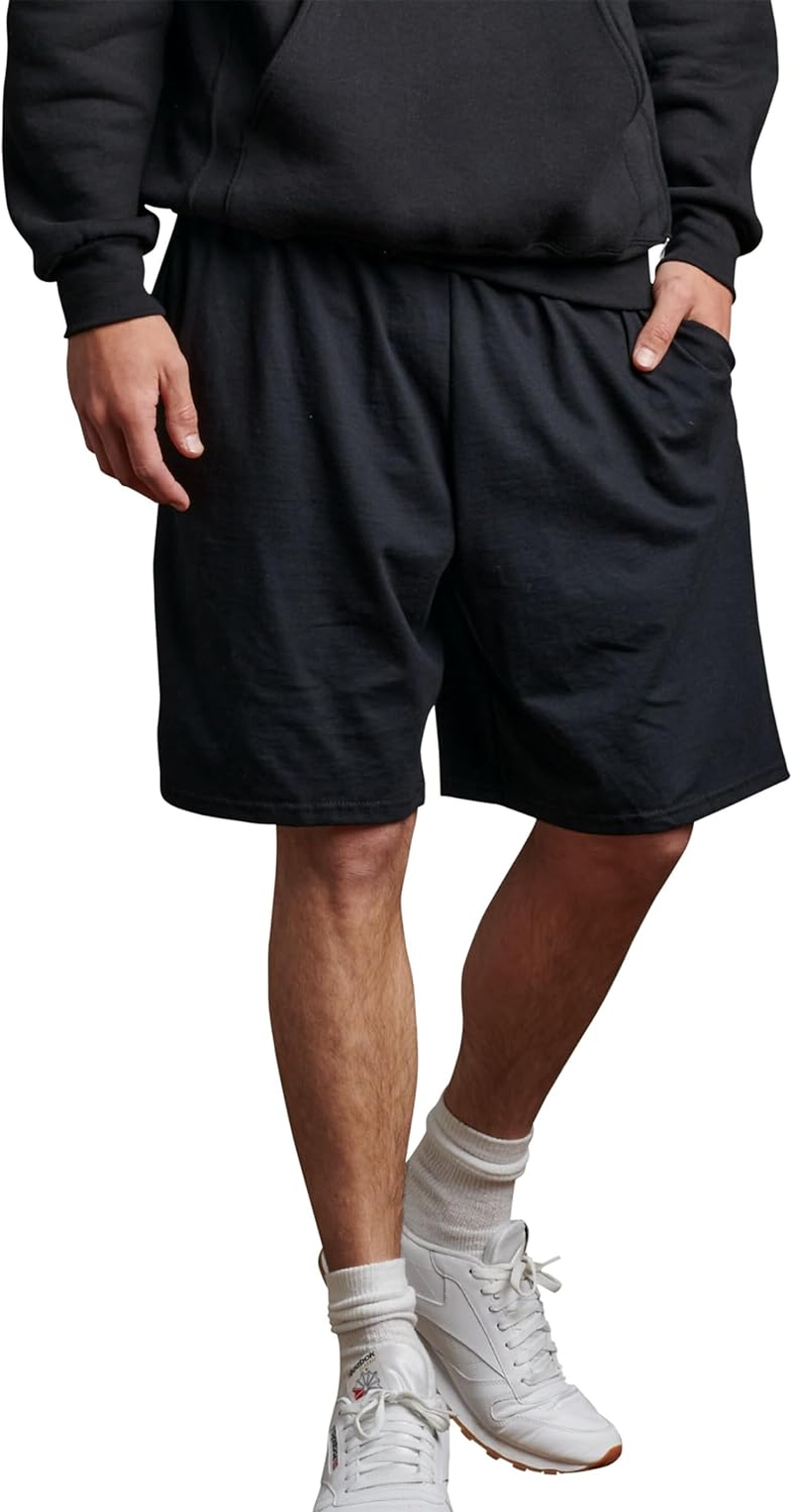 Russell Athletic Men'S Cotton Baseline Short with Pockets