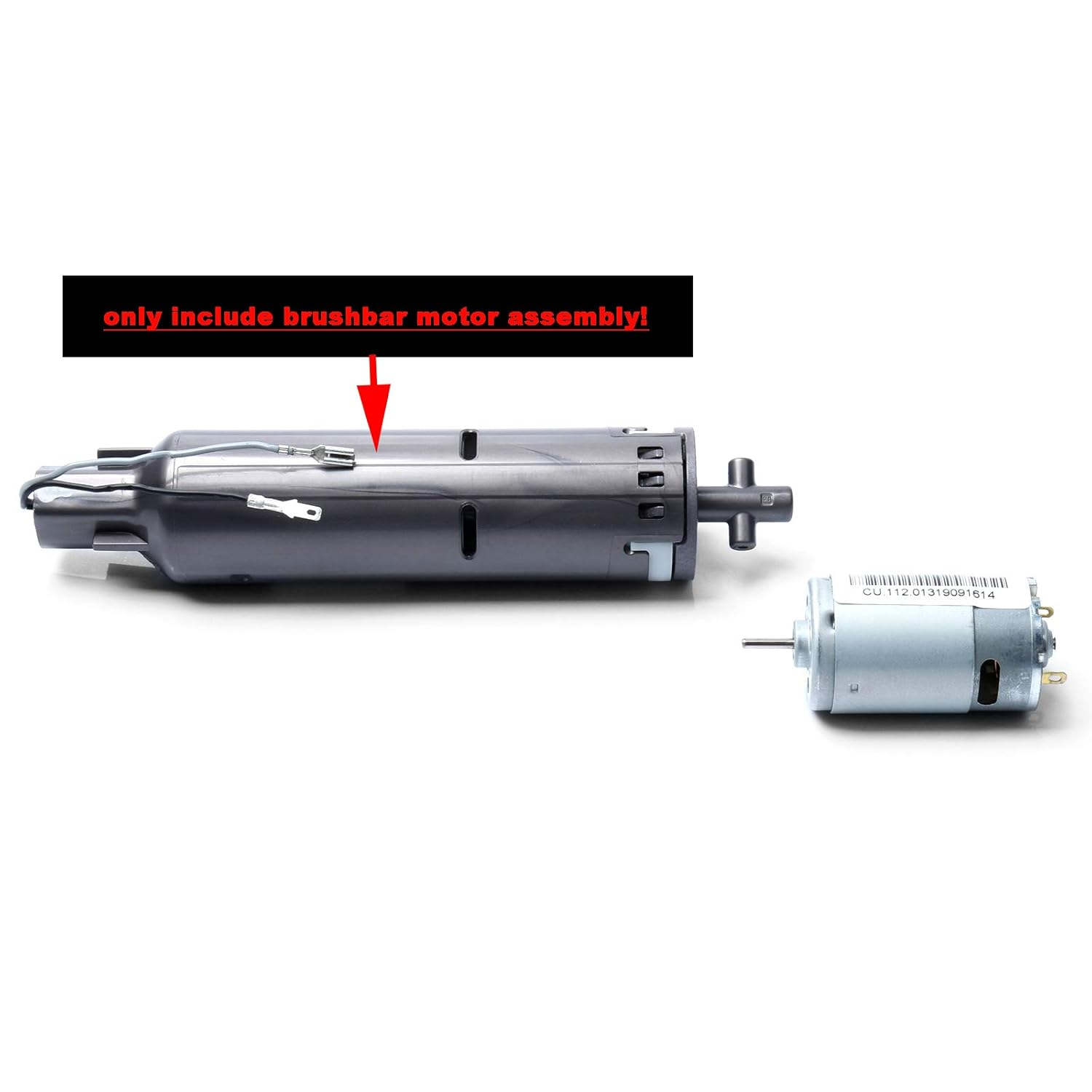 HUAYUWA Soft Roller Head Brushbar Motor Assembly 1030986 1030855 Fits for Dyson V6 V7 V8 V10 Vacuum Cleaner Soft Velvet Roller Accessories image number 4