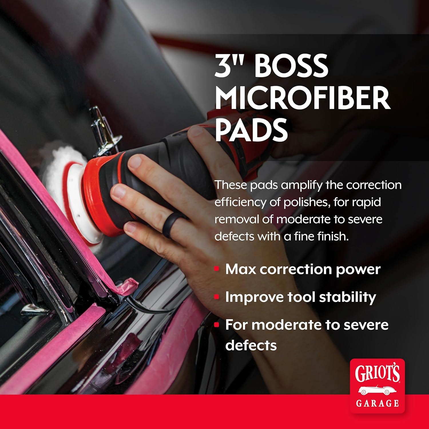 BMF3 BOSS 3" Microfiber Pads (Set of 3) image number 3