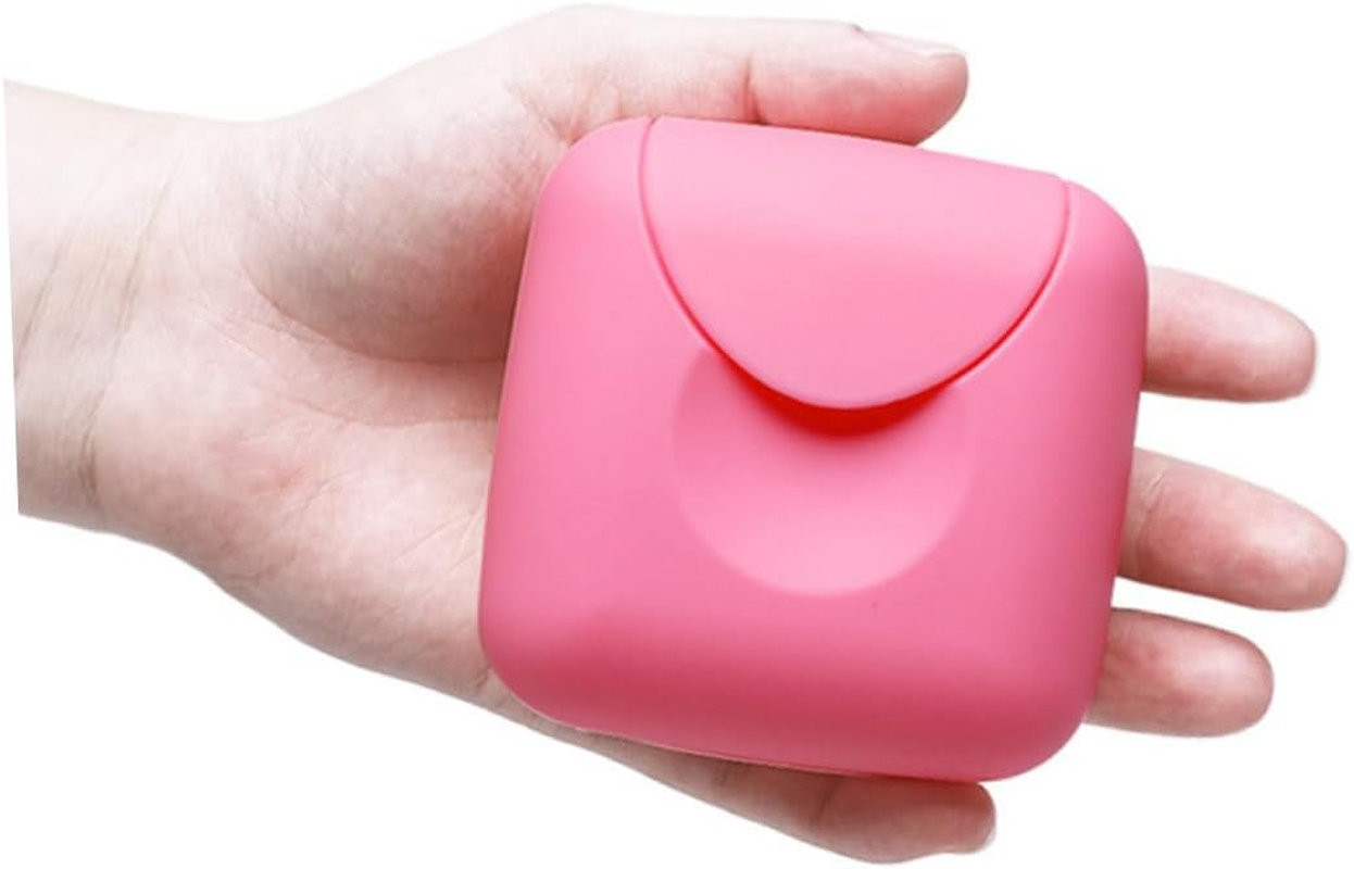 ARTSEWPLY 2Pcs Reusable Period Holder Case Portable Organizer for Travel Dustproof Storage Box Lightweight and Convenient Carrying for Women image number 3