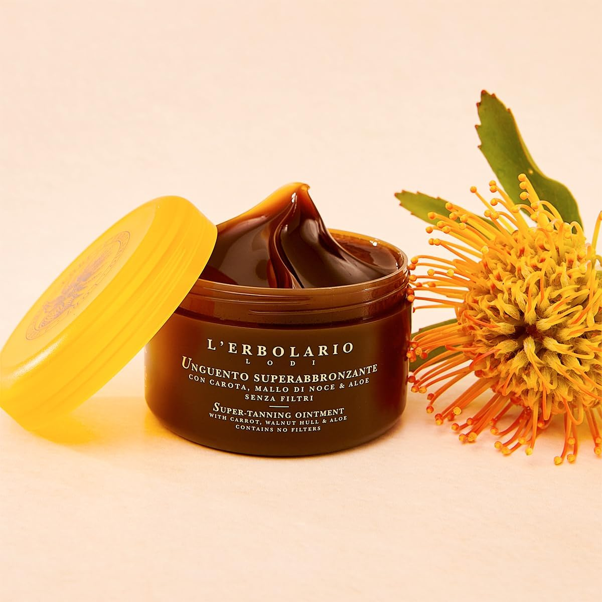 Super Tanning Ointment by Lerbolario for Unisex - 6.7 Oz Ointment image number 5