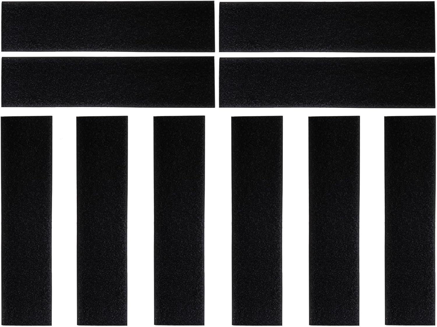 XIWUMOER 4Pack Automotive Cargo Net Car Storage Wall Sticker Organizer Pouch Bag Elastic Mesh Pocket with Tape Stickers for Trunk Organizer Holder for Cabinet Organize 4PCS (Same Size)