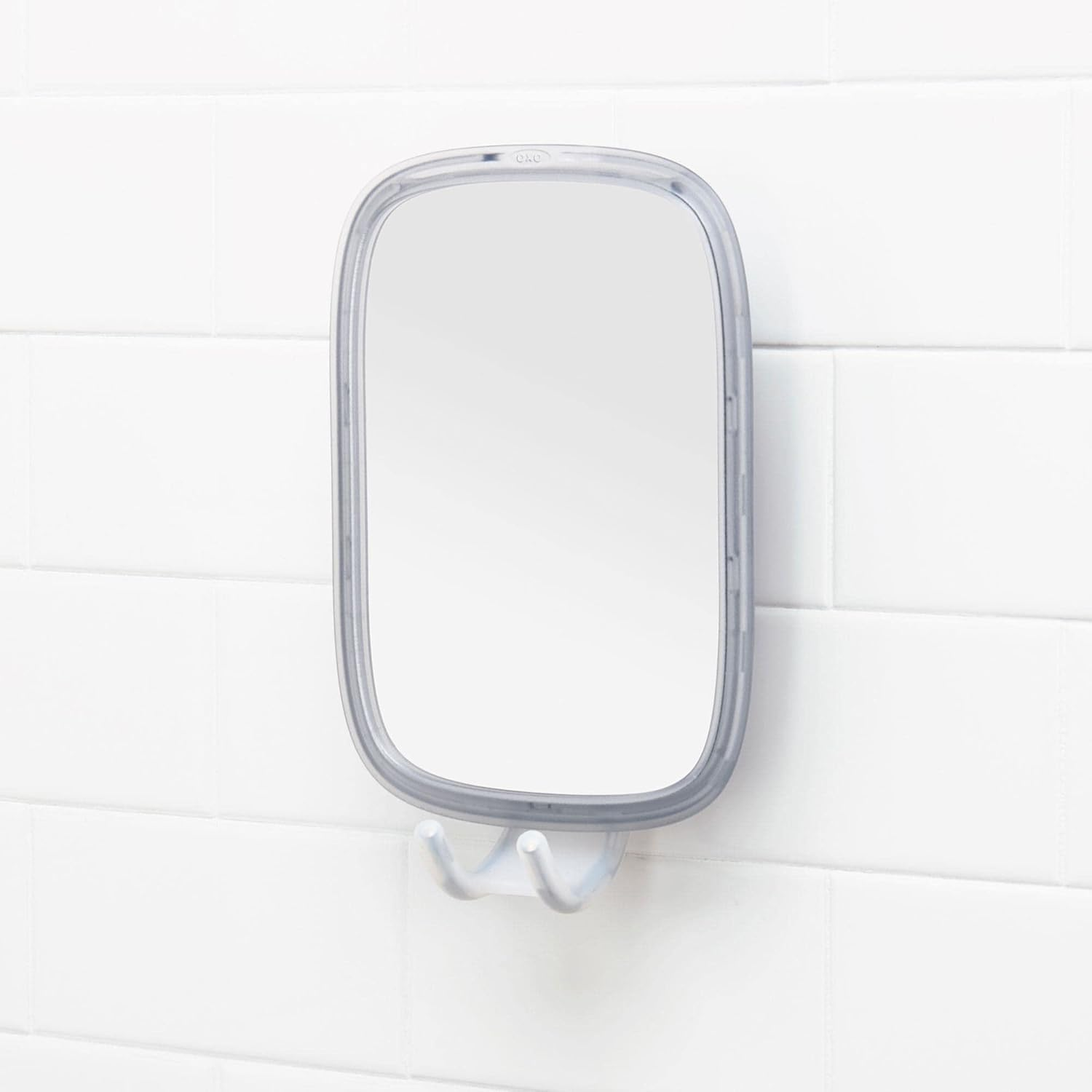 OXO Stronghold Suction Fogless Mirror, Clear, 3" L X 7.2" W X 13.2" H image number 5