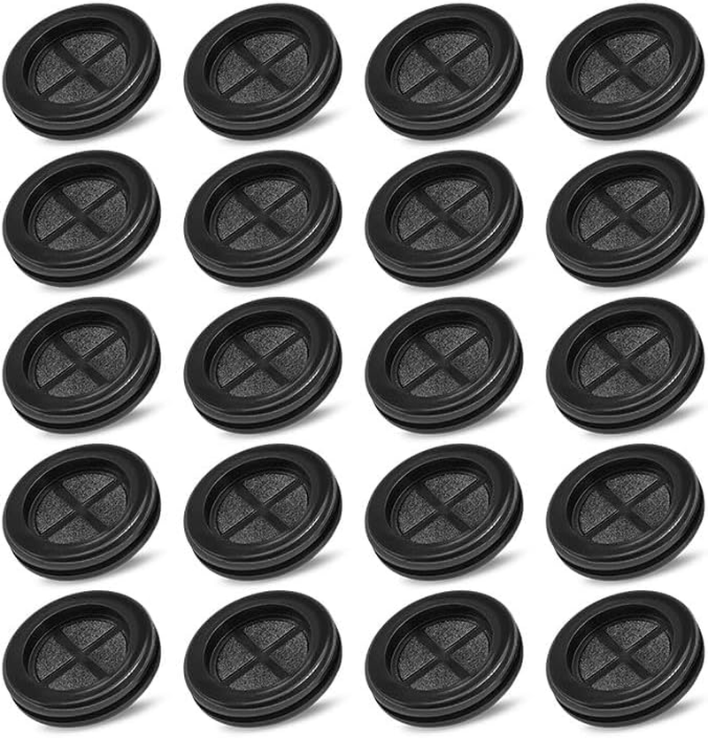 Rubber Grommets 20-Pack - Edge Protector for Cable Management in Automotive/Workshop/Server Cabinets image number 4