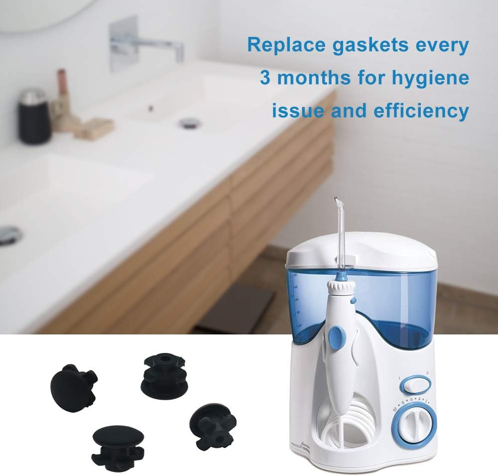 Wuyan 5Pcs Waterproof Water Stopper for Waterpik WP-100 WP100 Dental Cleaning Accessories image number 2