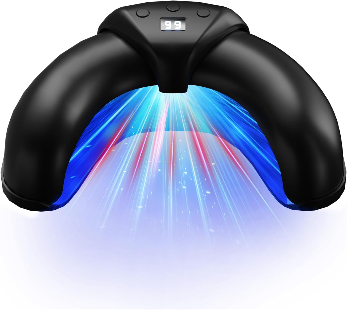 2025 Top Upgrade Nail Pil Laser Device Pain Free/Intelligent Time Control 30S/60S/99S 365Nm Infrared Light 405Nm Blue Portable Nail Tool for Fingers and Toenails image number 5