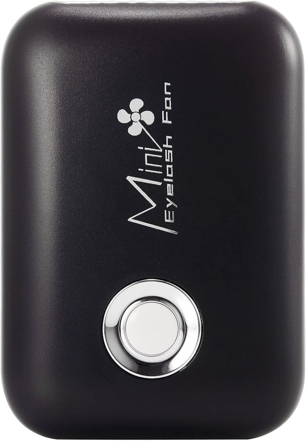 Threeh Eyelashes Fan Mini USB Rechargeable Electric Bladeless Handheld Cooling Fan with 3 Adjustable Speeds and T-Bracket,Black