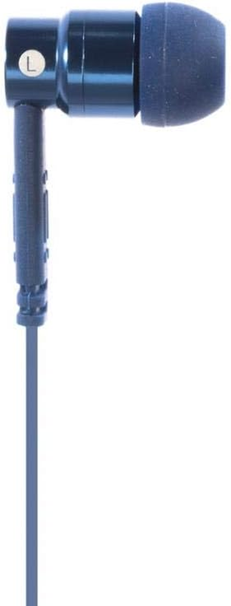 Aiino - Jazz, Earphones, Stereo Metal Headphones with Microphone and Multifunction Button, Compatible with All Smartphones, Media Players and Tablets - Red