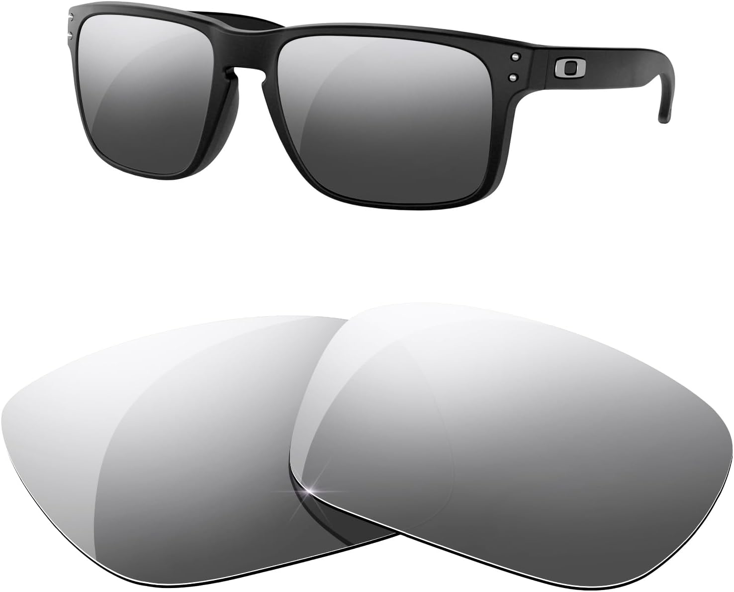 Hicycle2 Lenses Replacement for Oakley Holbrook Sunglass- Multiple Options - Alaska Starry Sky image number 7