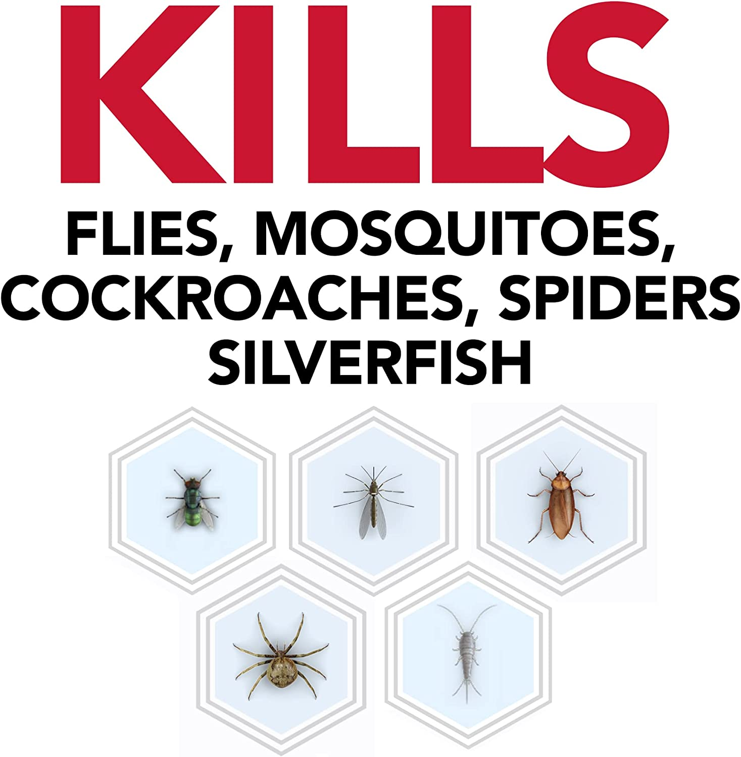 Raid One Shot Multipurpose Insect Killer, Insect Spray for Flying and Crawling Insects, Odourless, 220G, 1 Count image number 6