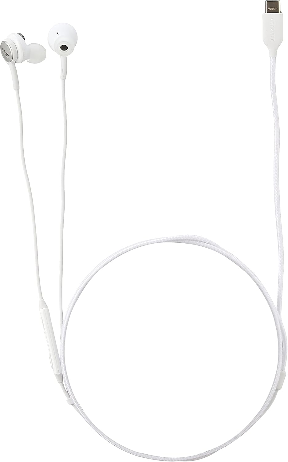 Samsung Corded Type-C Earphones, White (EO-IC100BWEGUS) image number 3