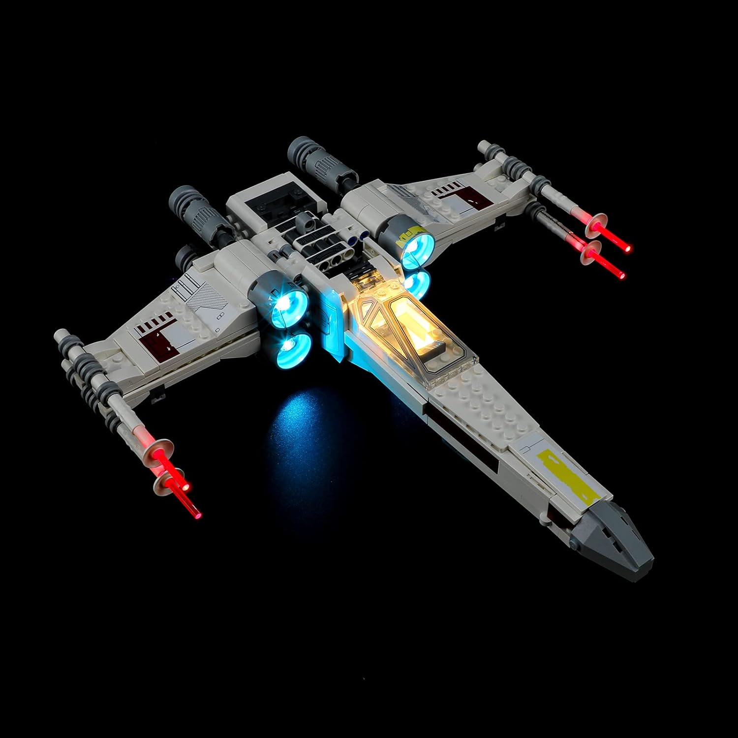 BRIKSMAX Led Lighting Kit for -75301 Luke Skywalker'S X-Wing Fighter - Compatible with  Star Wars Building Blocks Model- Not Include  Set image number 3