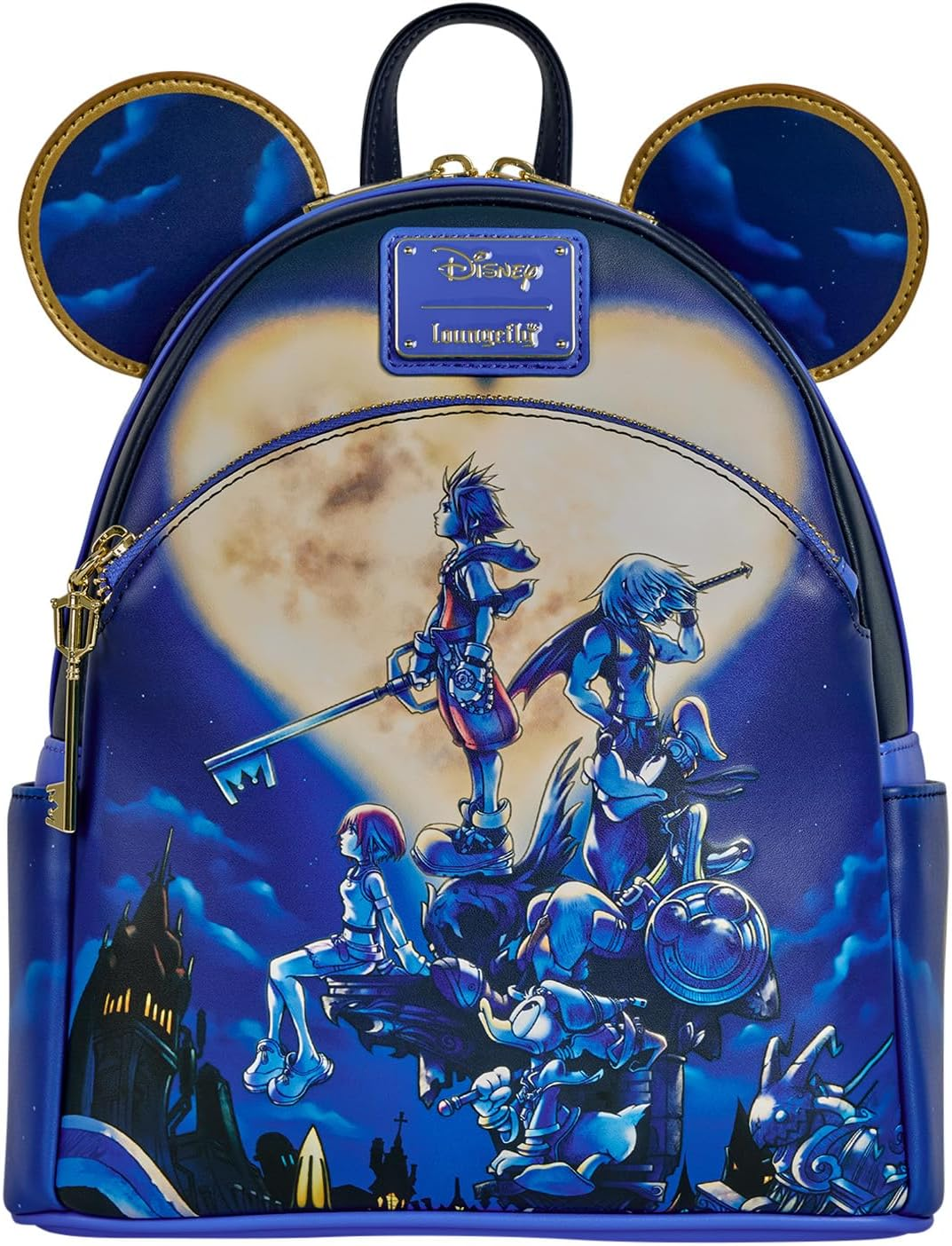 Loungefly Disney Kingdom Hearts Mickey Mini-Backpack, Amazon Exclusive image number 2