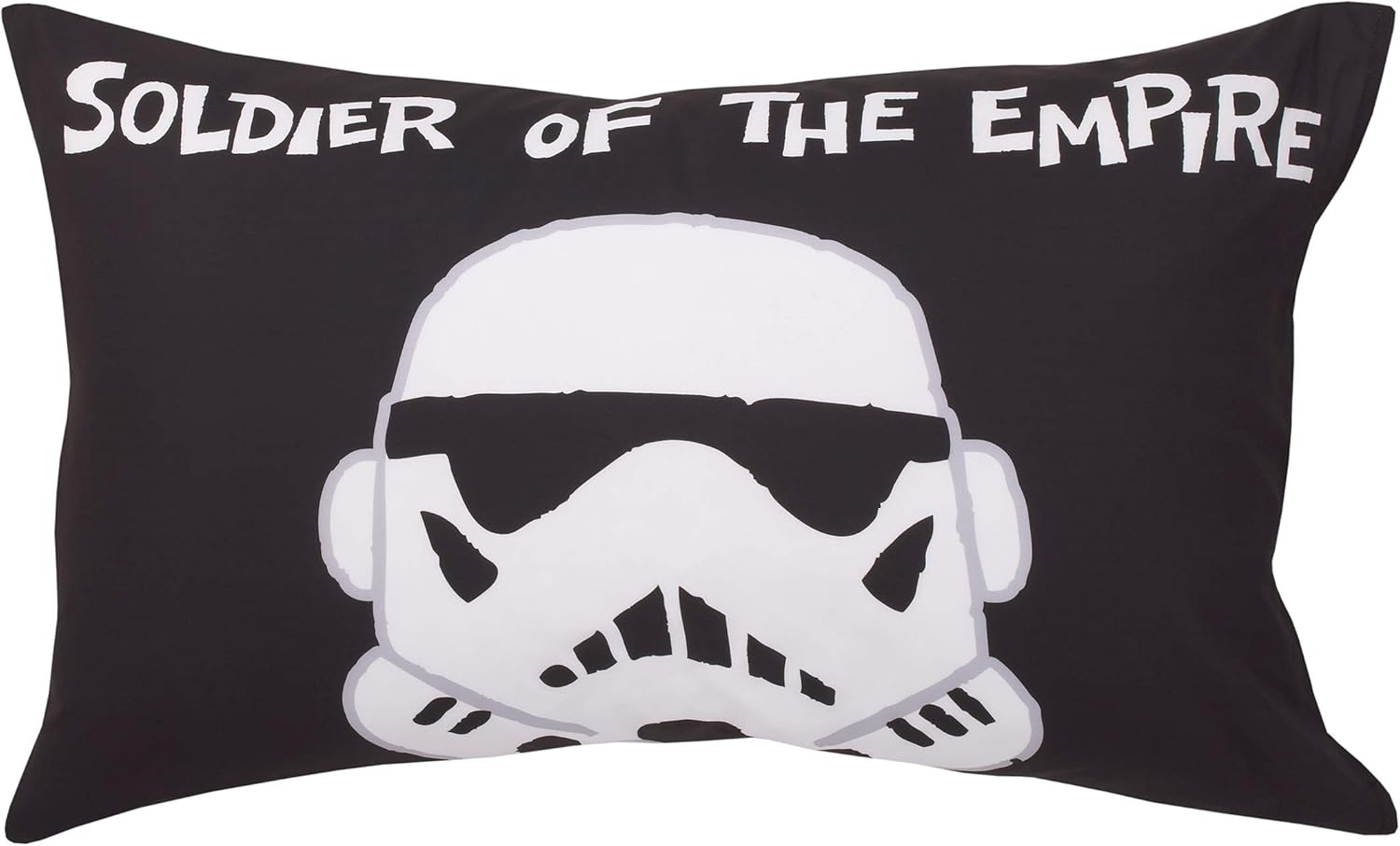 Star Wars Storm Trooper Black and White 4 Piece Toddler Bed Set - Comforter, Fitted Bottom Sheet, Flat Top Sheet, and Reversible Pillowcase - Star Wars Storm Trooper image number 6