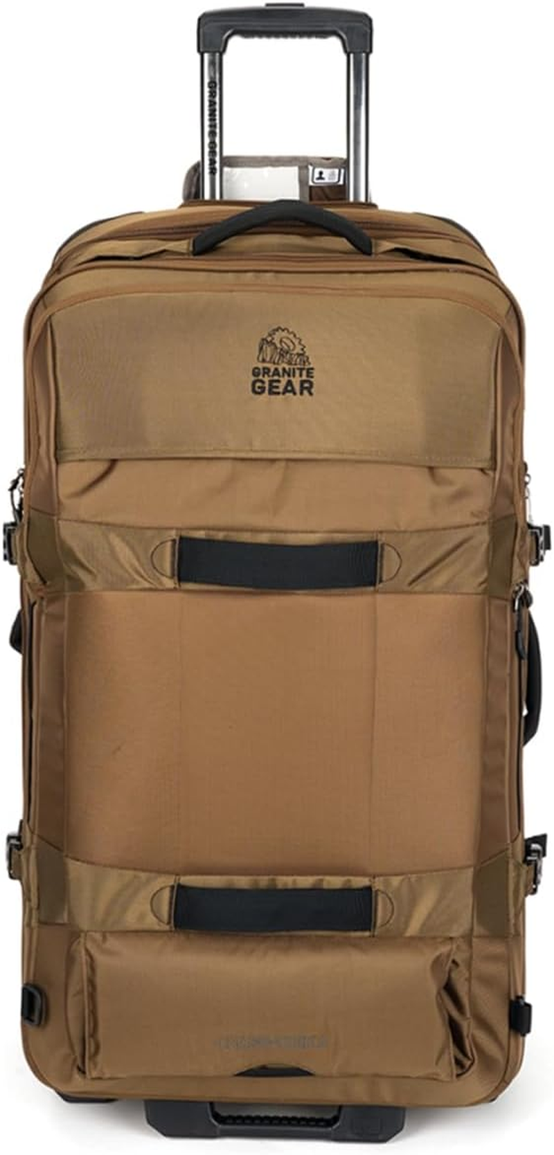 Granite Gear Water-Resistant Wheeled Duffle Suitcase &ndash; Large Check-In Softcase Luggage with Backpack Straps and Rolling Wheels for Travel image number 2