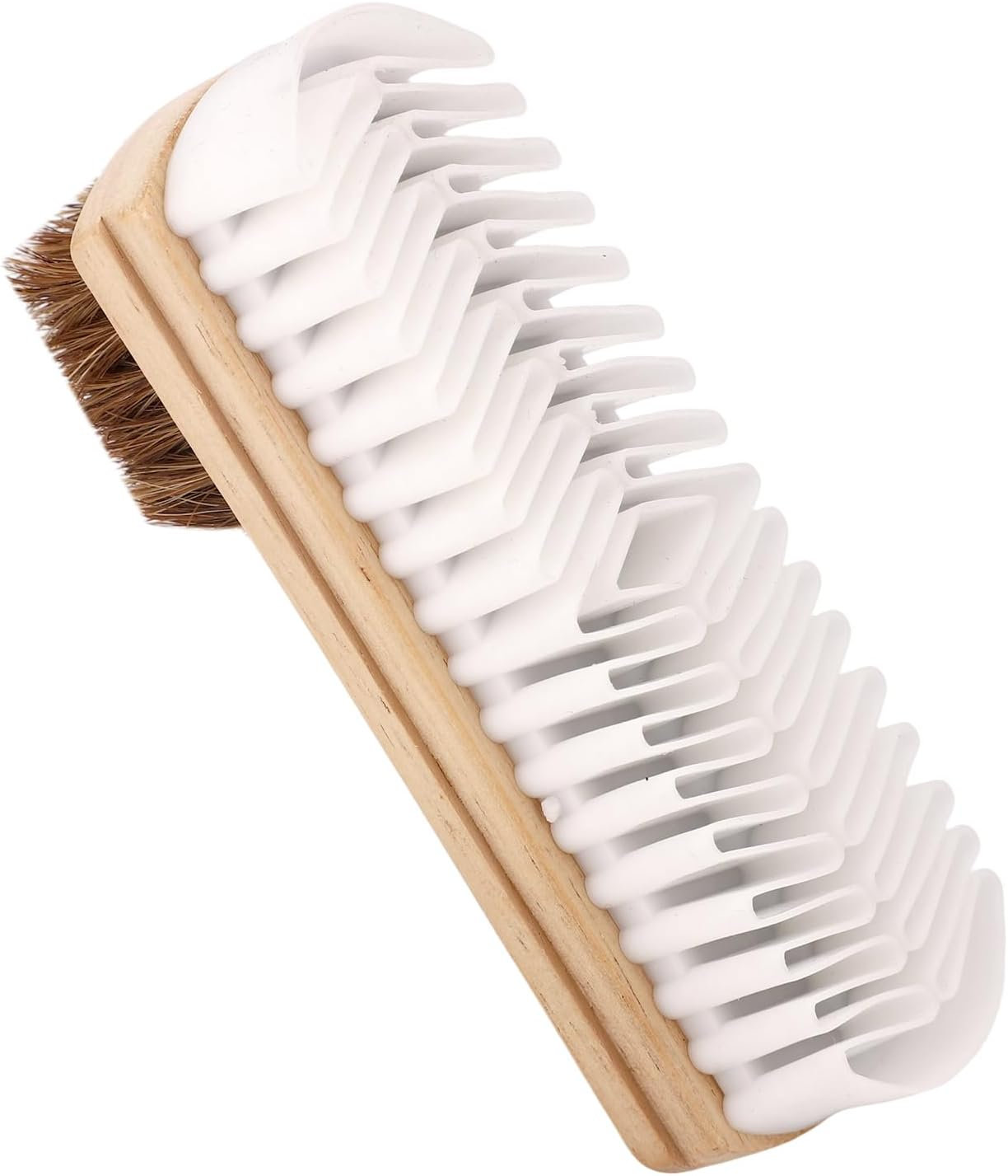 2-In-1 Suede Shoe Brush with Eraser, Wooden Handle Suede & Nubuck Cleaning Brush for Shoes Bags Jackets image number 4
