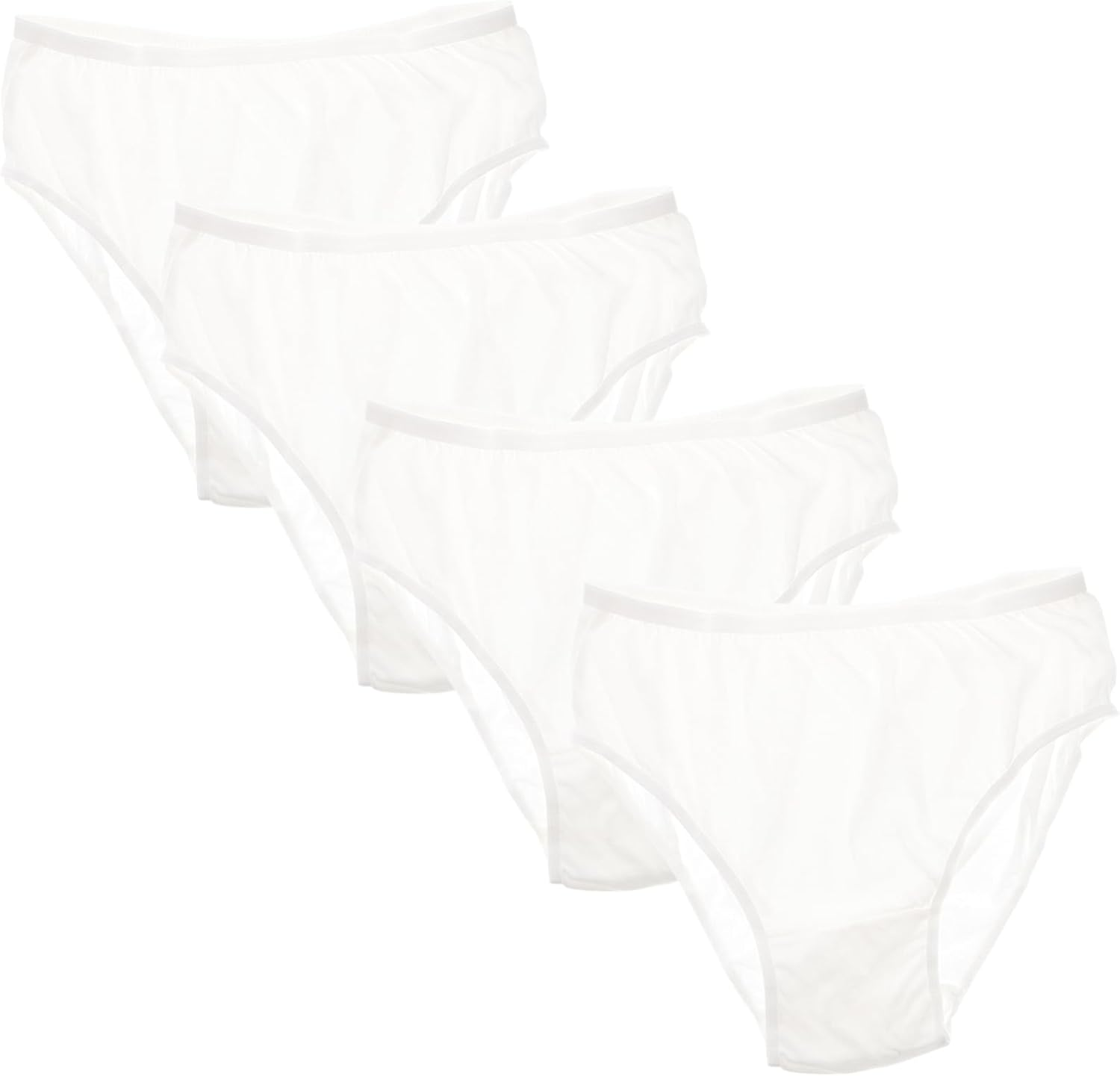 BESPORTBLE 4Pcs Maternity Cotton Underwear Disposable Panties for Postpartum Breathable Sanitary Pants image number 3