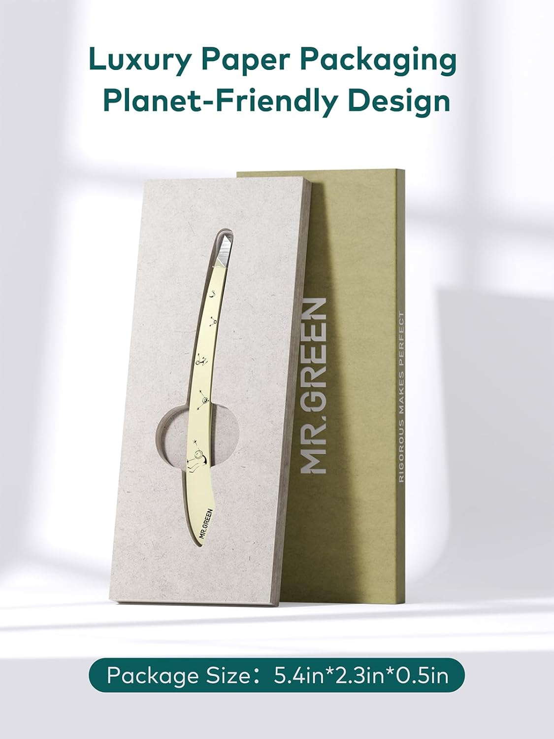 MR.GREEN Tweezers for Women Facial Hair, Professional Precision Eyebrow Tweezers for Women and Men, Stainless Steel Slanted Cute Hair Removal Plucker image number 5