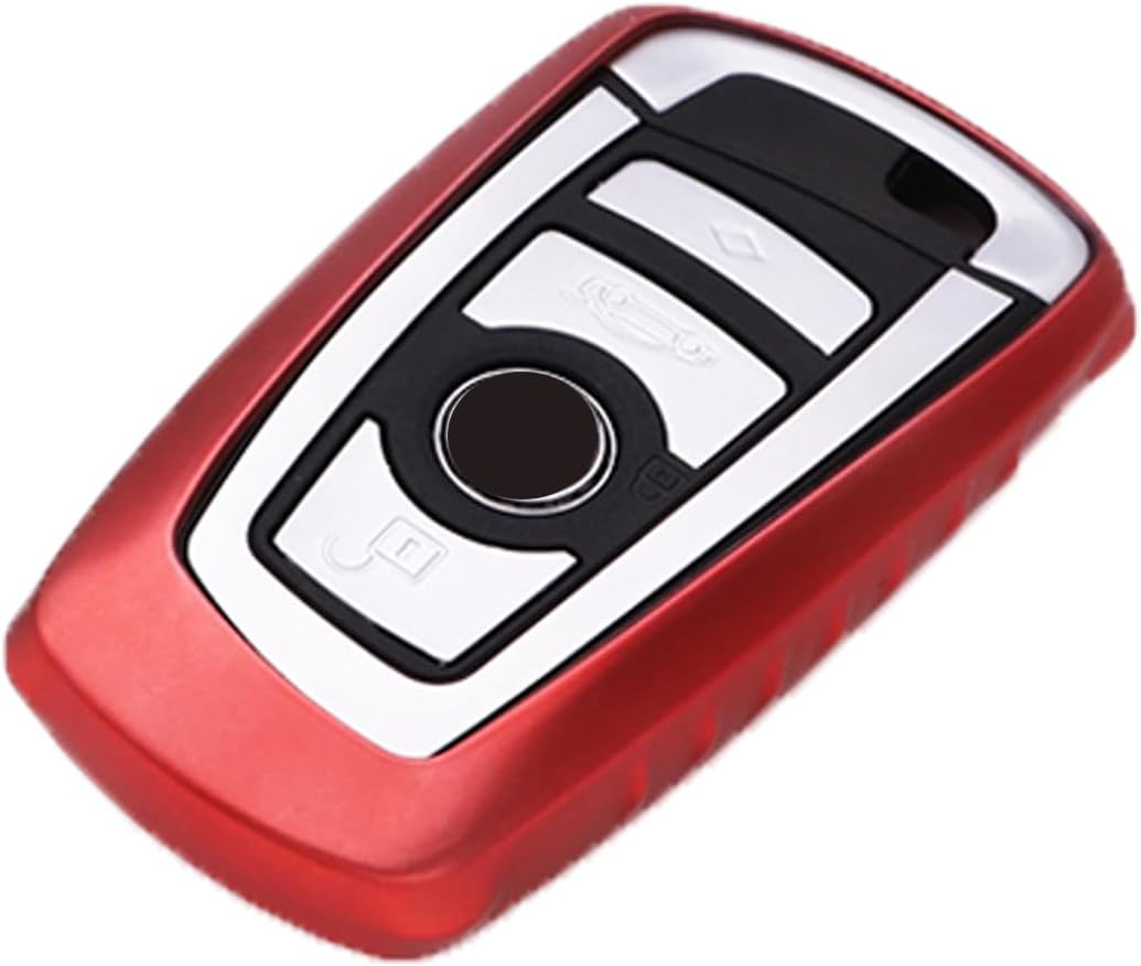 QBUC for Key Fob Cover Protective Case, Soft TPU Anti-Dust Protection Key Case Shell Keyless Remote Control Smart Car Key Protector&iexcl;&shy; Bmw-Blue