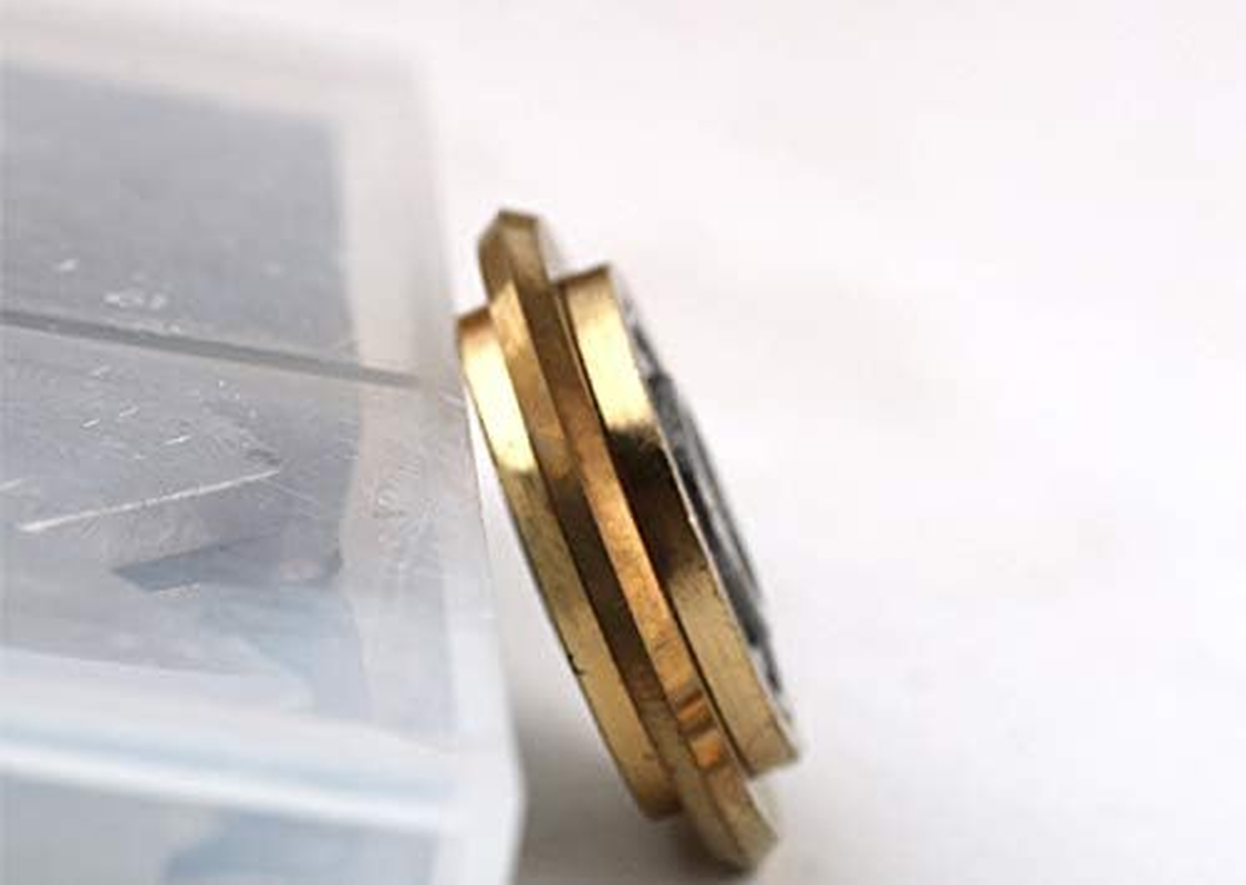 XMHF Titanium Coating Tungsten Carbide Tile/Glass Cutter Wheel Replacement 2Pcs image number 2