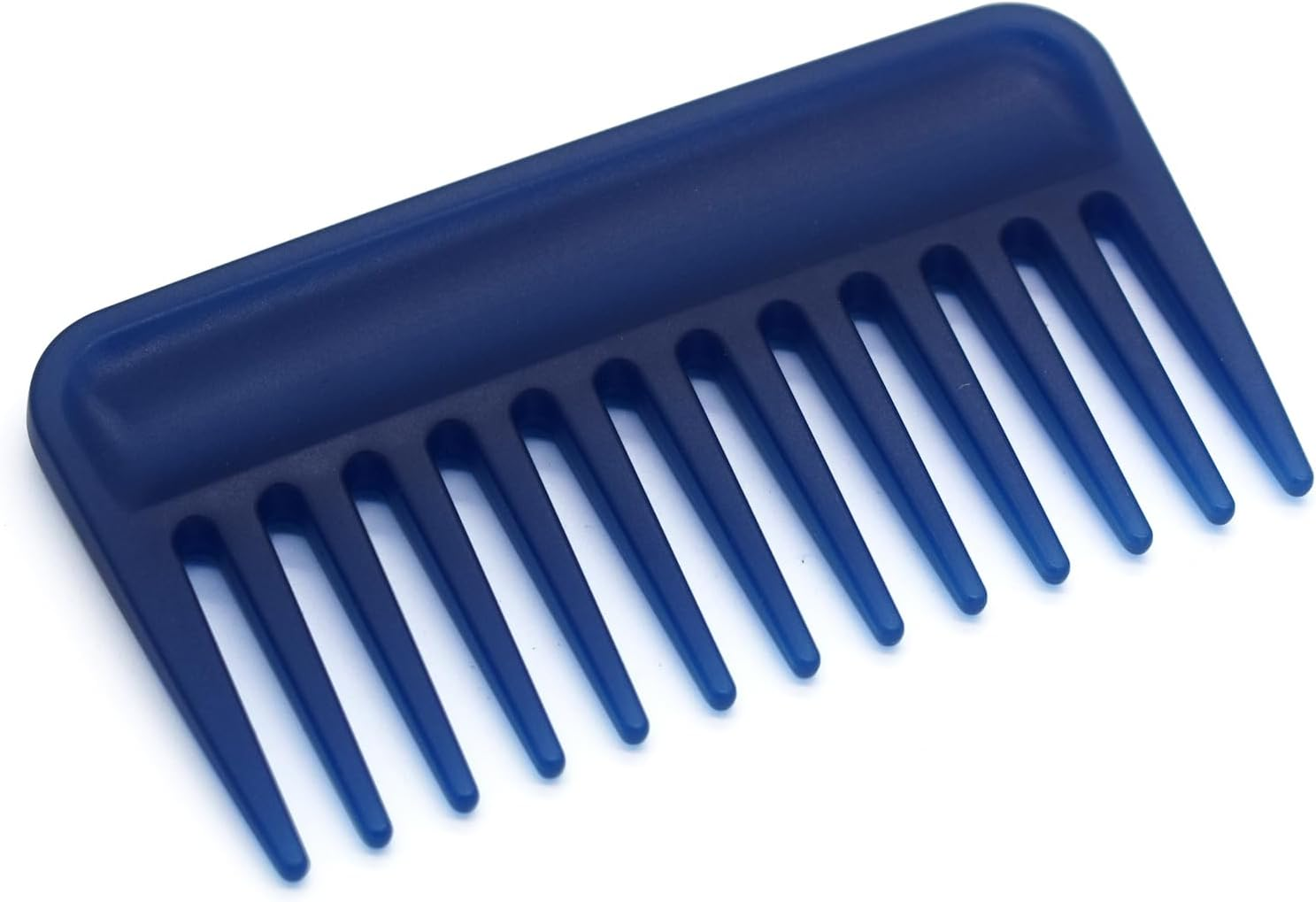 Professional Hair Comb, Streaker Texture Pocket Size Detangling Combs for All Hair Types, Women, Men, Kids, Home, Office, Car, Travel, Handbag, Gym Bag (Blue, 1)