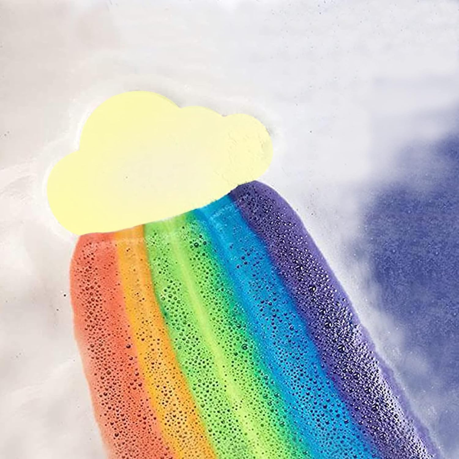 Axel Adventures Rainbow Bath Bomb Gift Box, Kids Bath Bomb Handmade Natural Fruity Bath Fizzies (3 Pack)