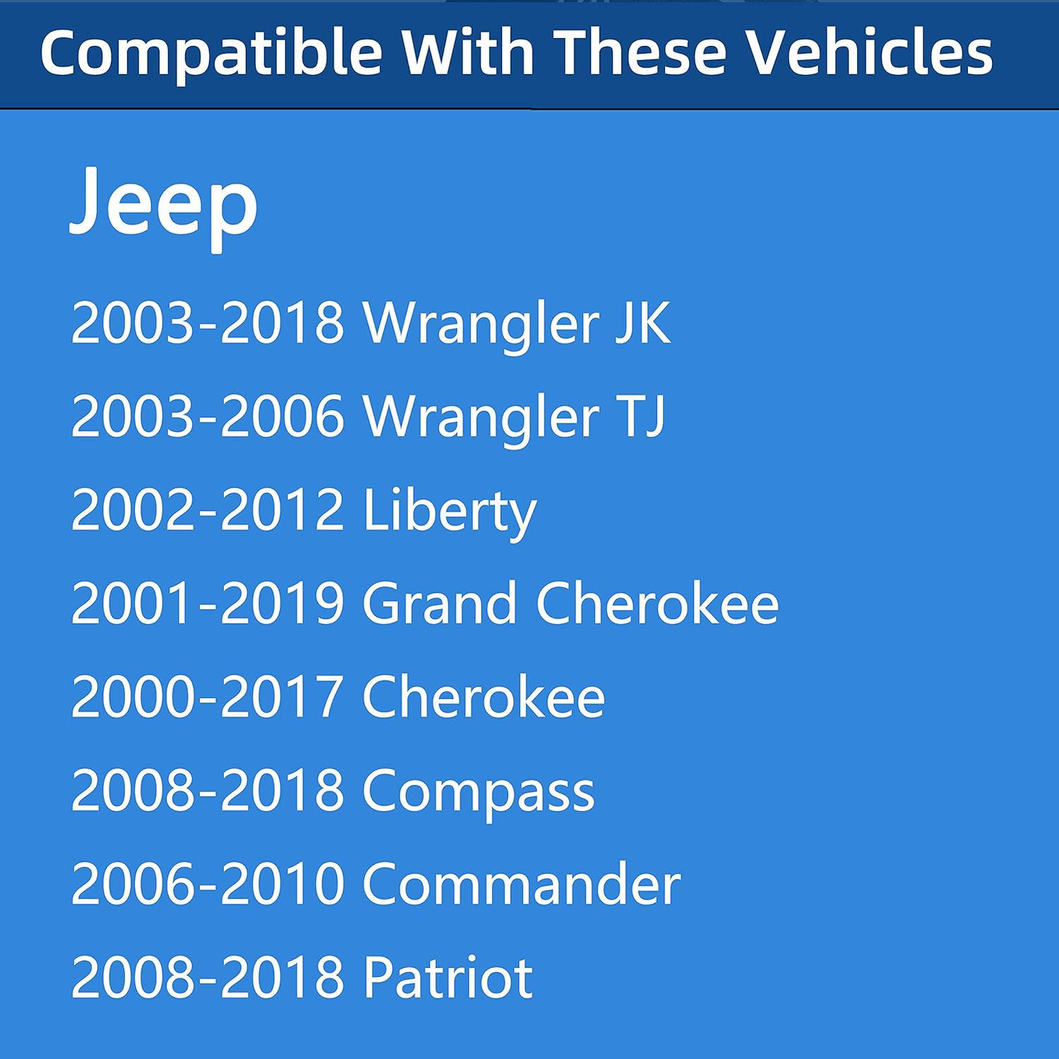 Gas Cap, Fuel Cap for 2003-2018 Jeep Wrangler JK, 2003-2006 Wrangler TJ, Liberty, Cherokee, Compass, Commander,Grand Cherokee & Dodge Ram 1500 Journey Dakota Dart Durango Caravan & Chrysler 200 300 image number 3