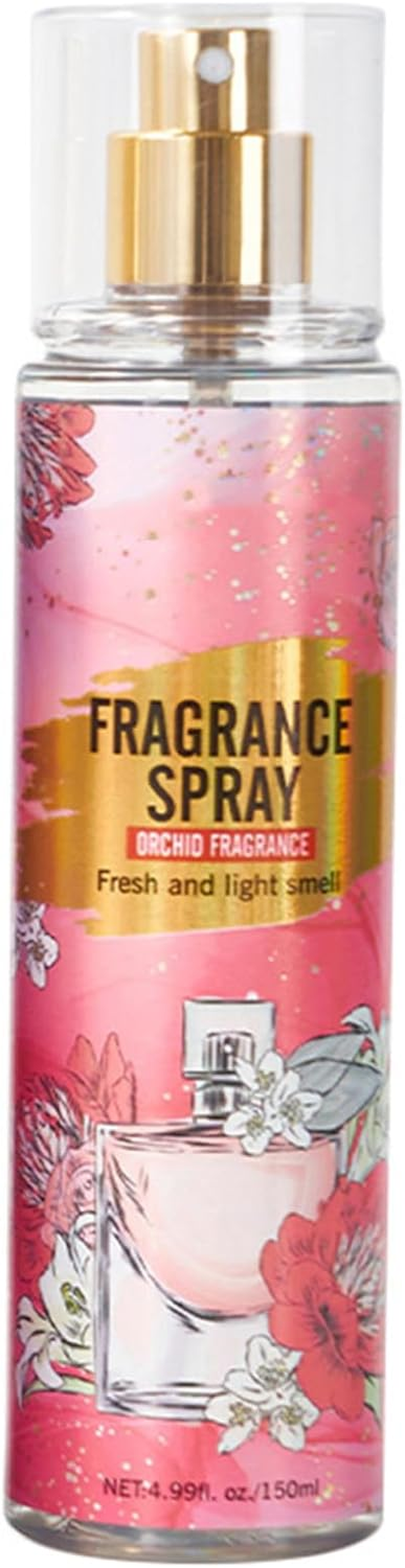 Lejafay Alcohol Free Scented Body Spray for Women Long Lasting Perfume Mist Suitable for Sensitive Skin Orchid One Size