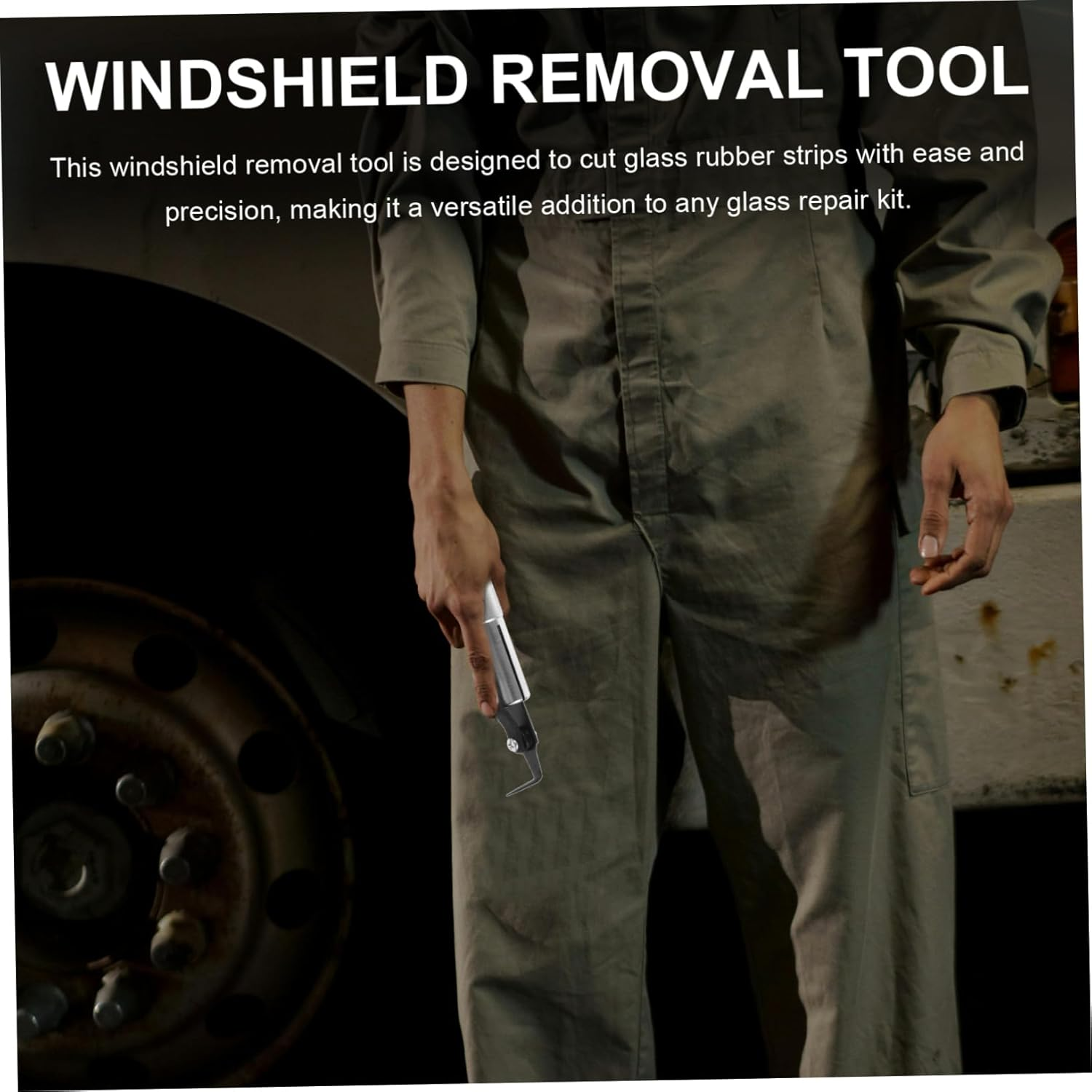 SWOOMEY Professional Windshield Remover Auto Glass Scratch Remover Car Auto Removal Tool image number 3