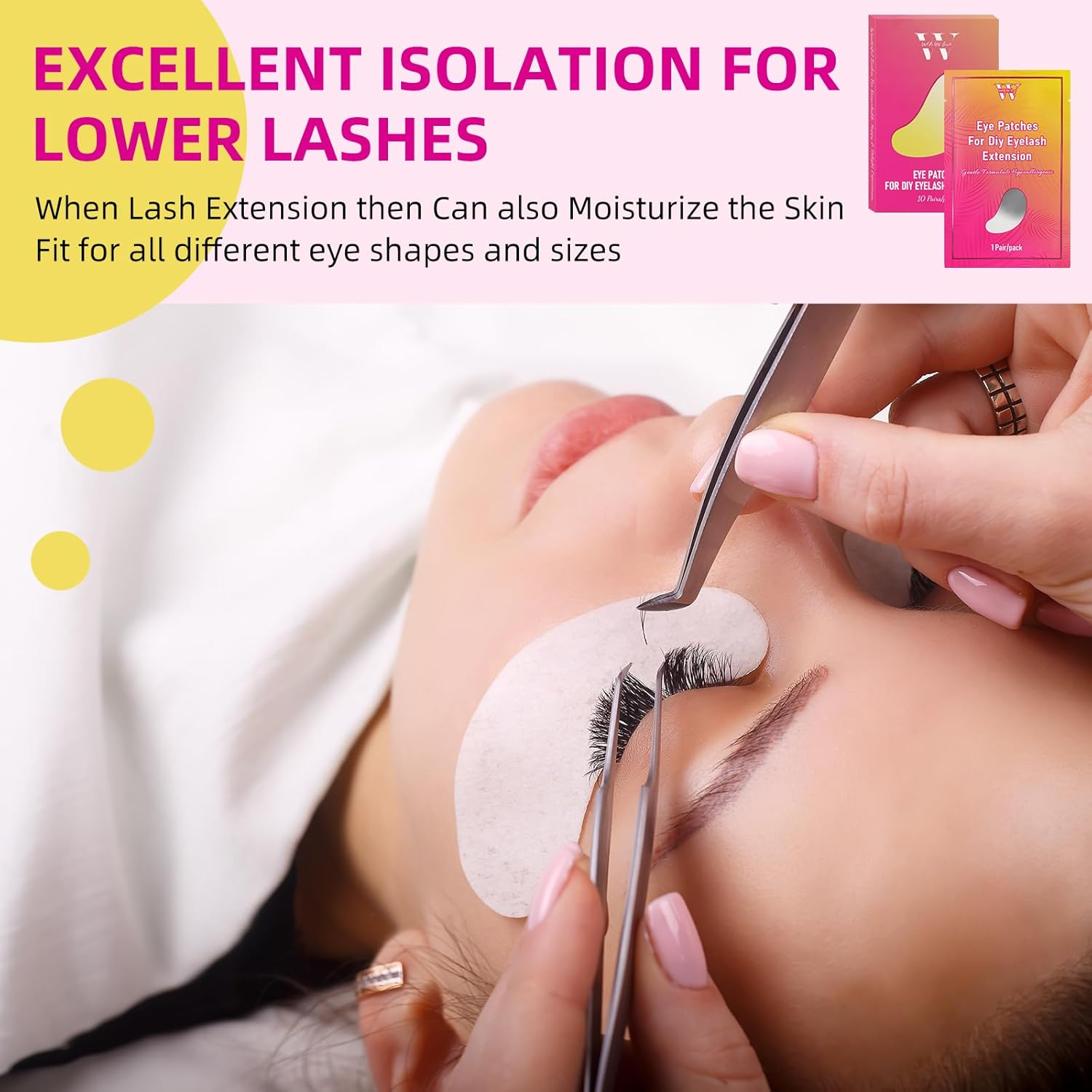 10 Pairs Eye Pads,Eye Pads Lash Extensions,Gel Eye Patches Lash Pads,Under Eye Pads for Lash Extensions & Eye Beauty Tools,Gel Pads Lash Extensions Suitable for Women and Men