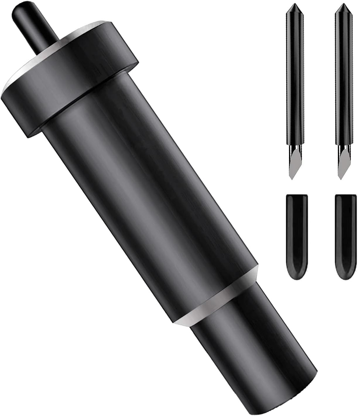 Explore Deep Cut Blade and Housing for Cricut Maker, Niantime Replacement Deep Point Blade Compatible with Explore Air2/ Air3/ Maker/Maker 3 Cutting Machines (2 Deep Cut Blades and 1 Housing Included)