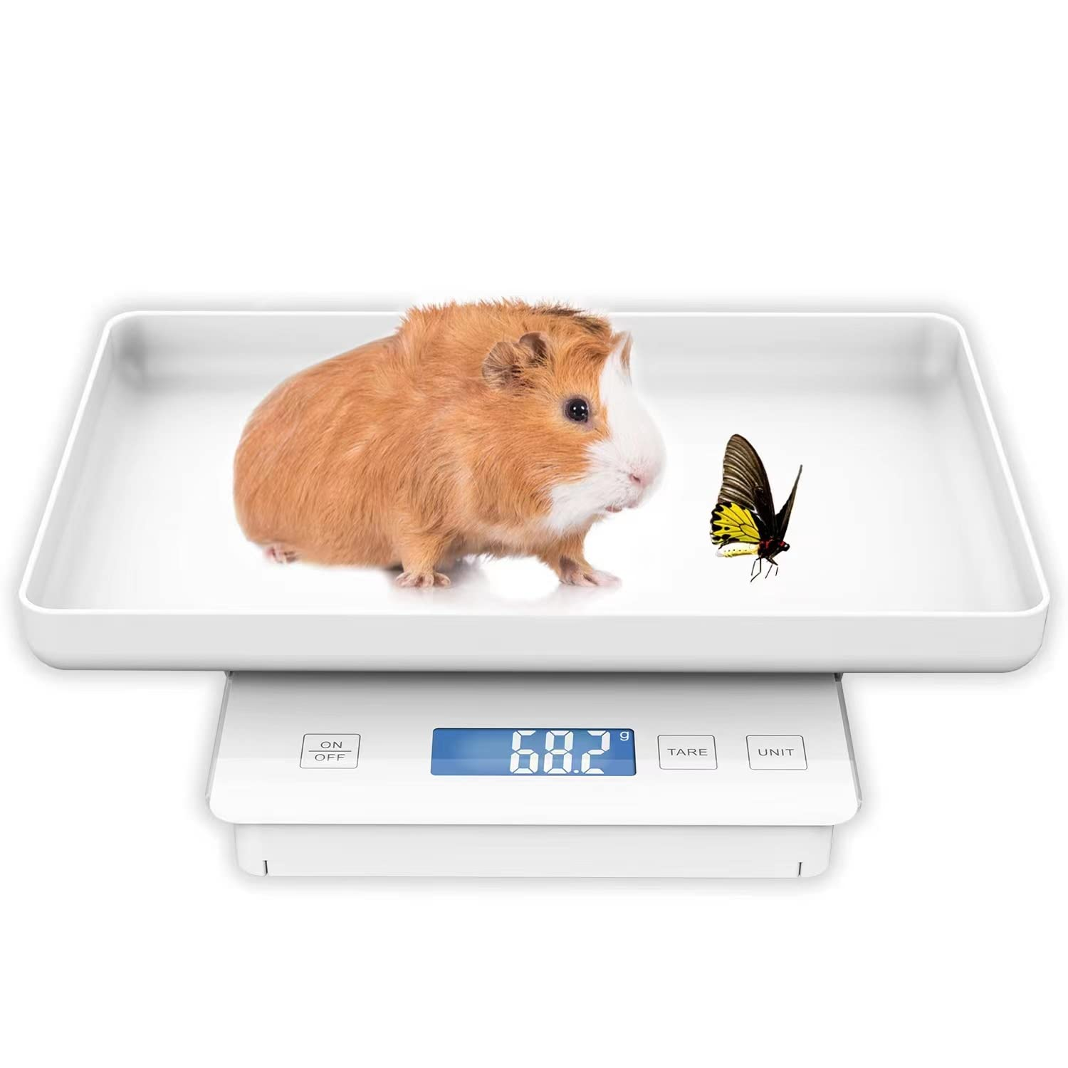 MINDPET-MED Digital Pet Scale for Small Animal, Whelping Scale,Mini Precision Gram Weight Balance Scale, High Precision 1G, Suitable for Newborn Pets
