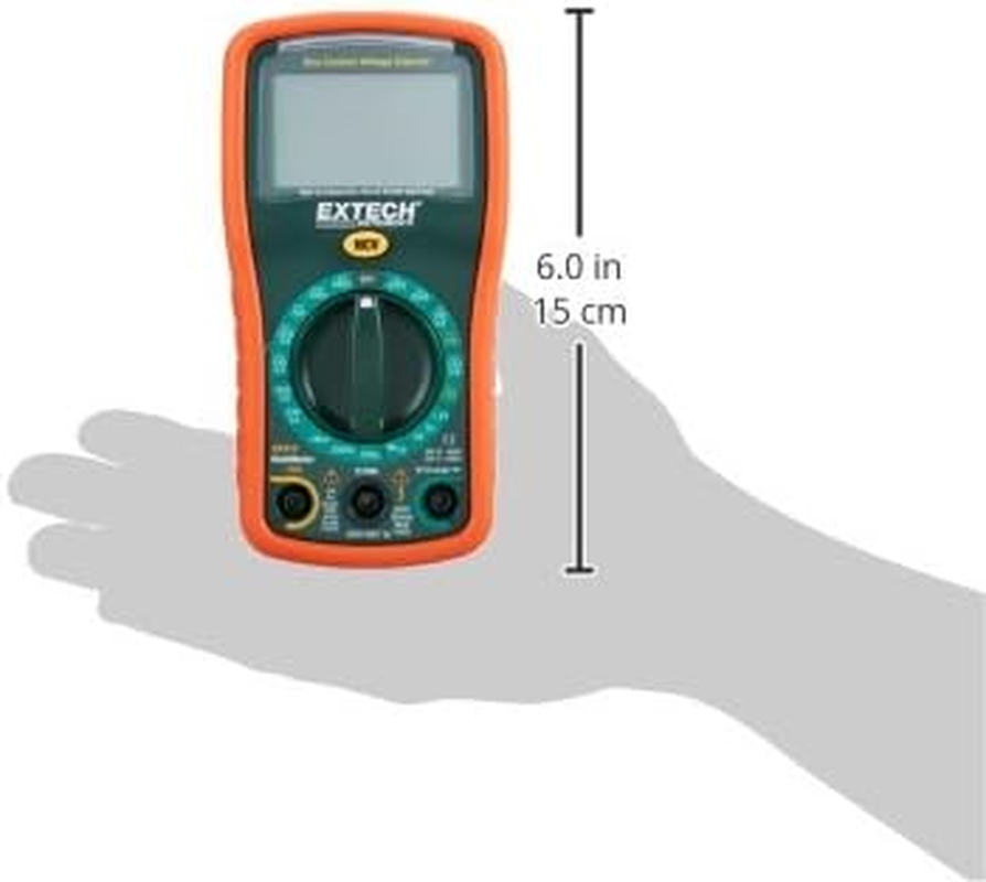 Extech EX310 Manual Ranging Mini Multimeter with Battery Test Function image number 6
